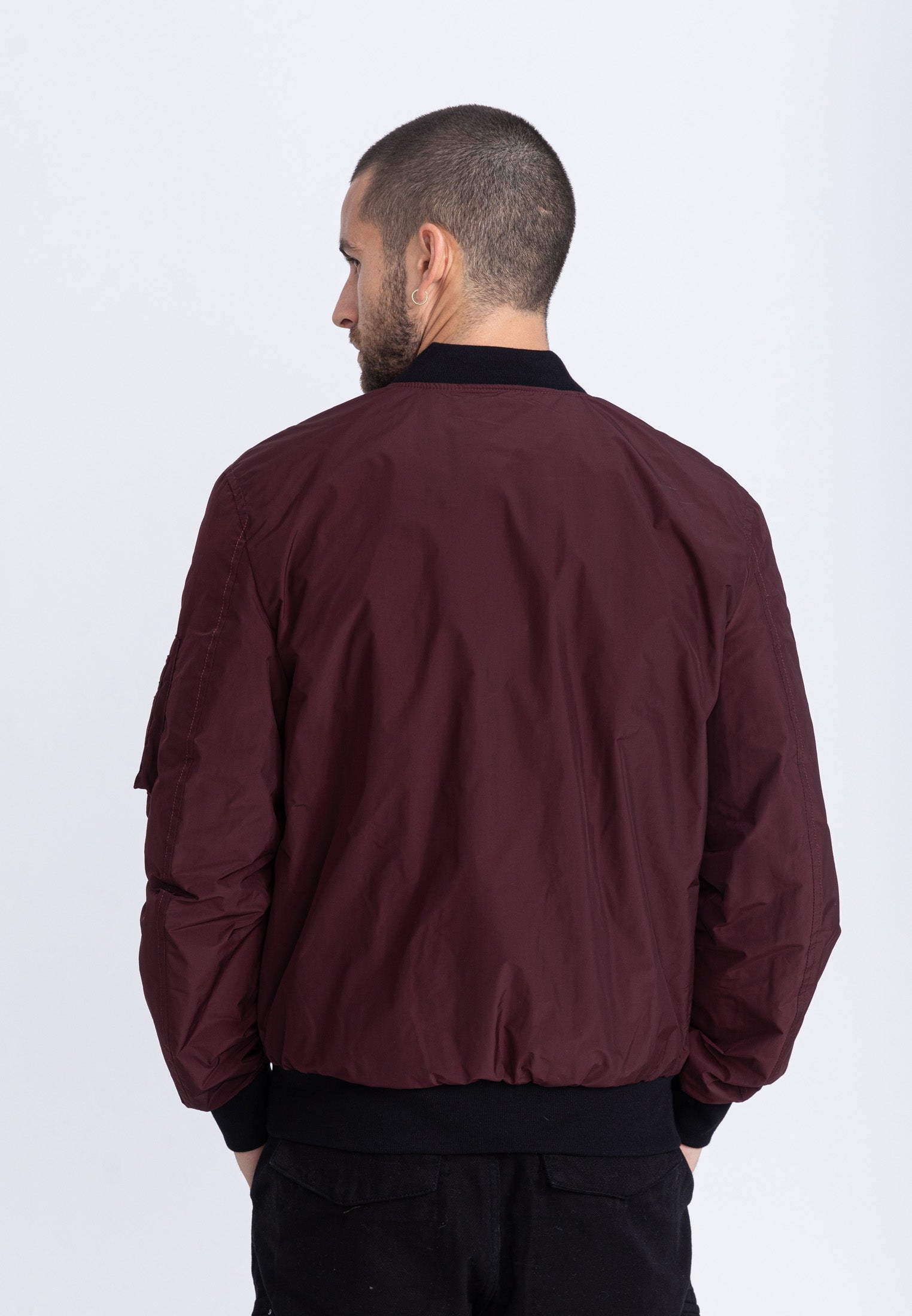 MA1 M Bomberjacke in Burgundy Jacken Bombers Original   