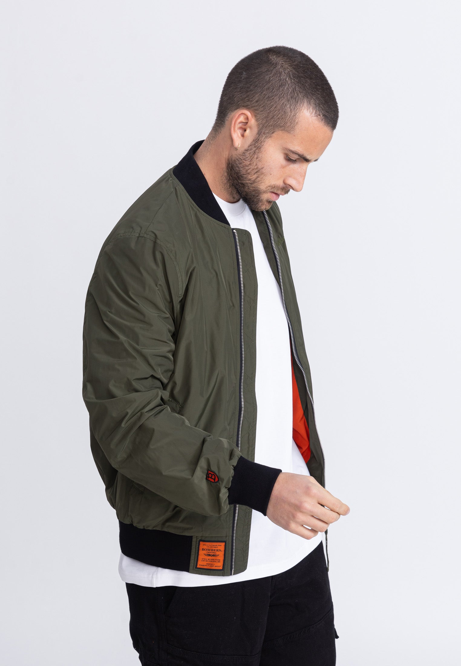 MA1 M Bomberjacke in Kaki Jacken Bombers Original