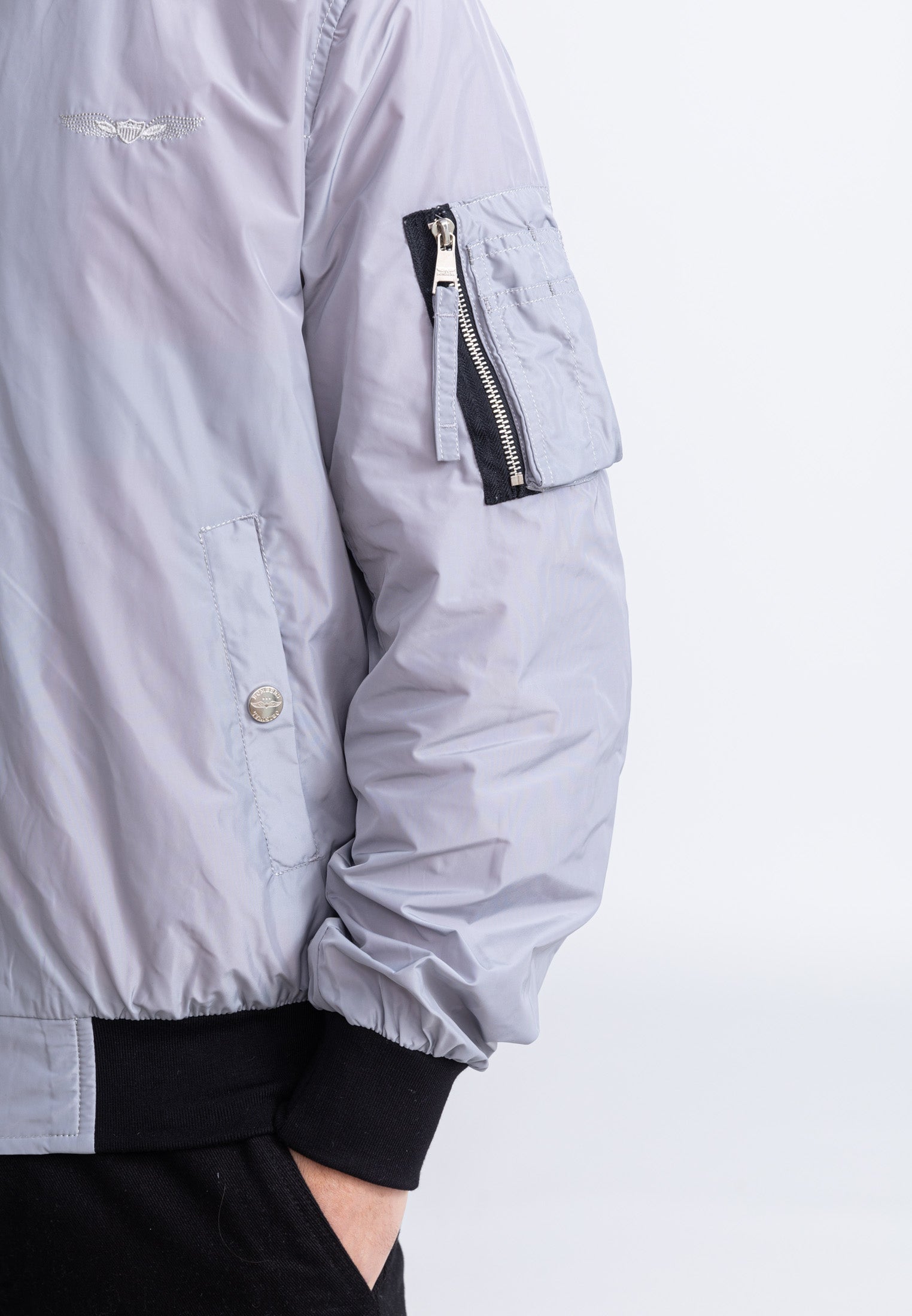 MA1 M Bomberjacke in L.Grey Jacken Bombers Original