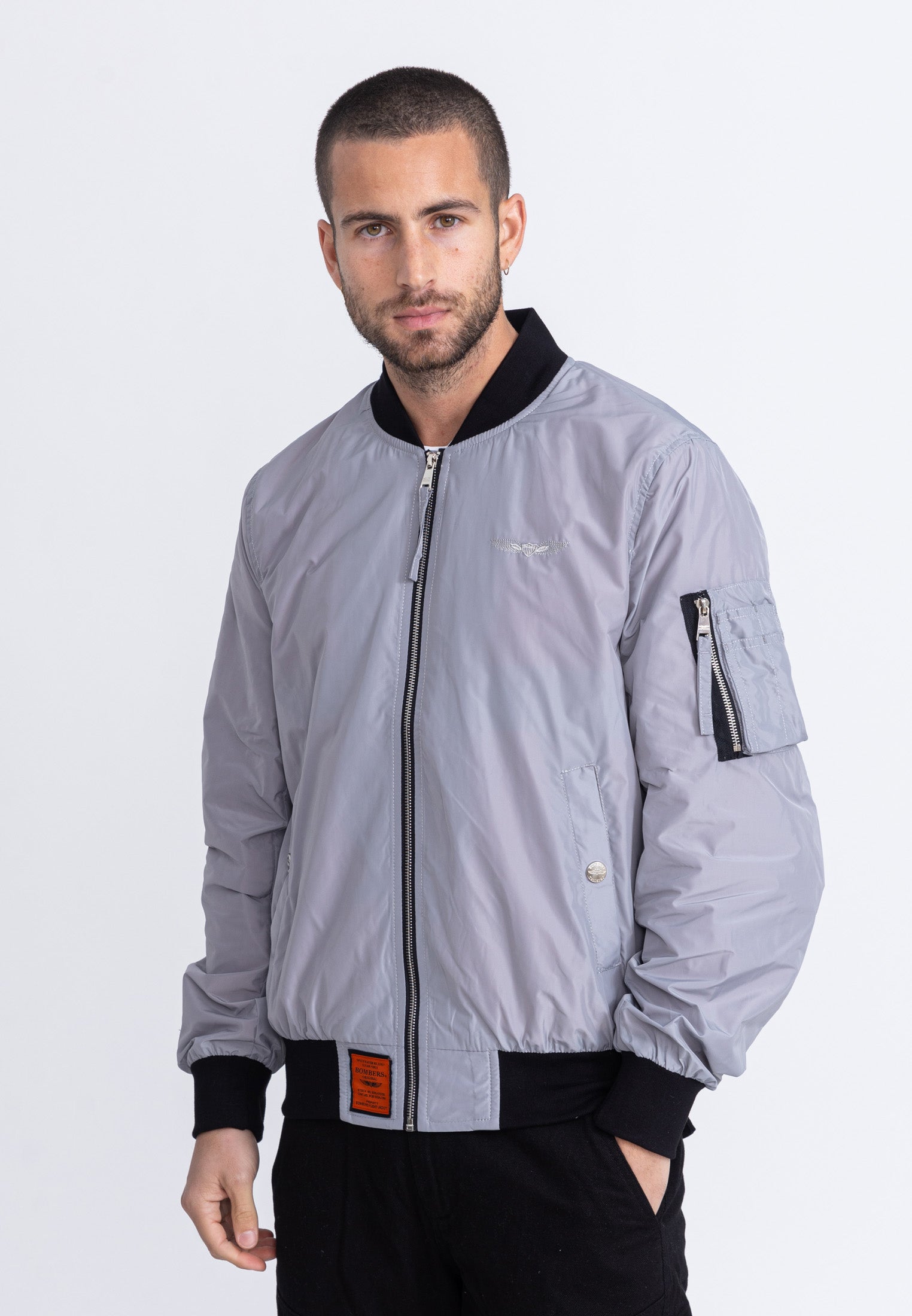 MA1 M Bomberjacke in L.Grey Jacken Bombers Original
