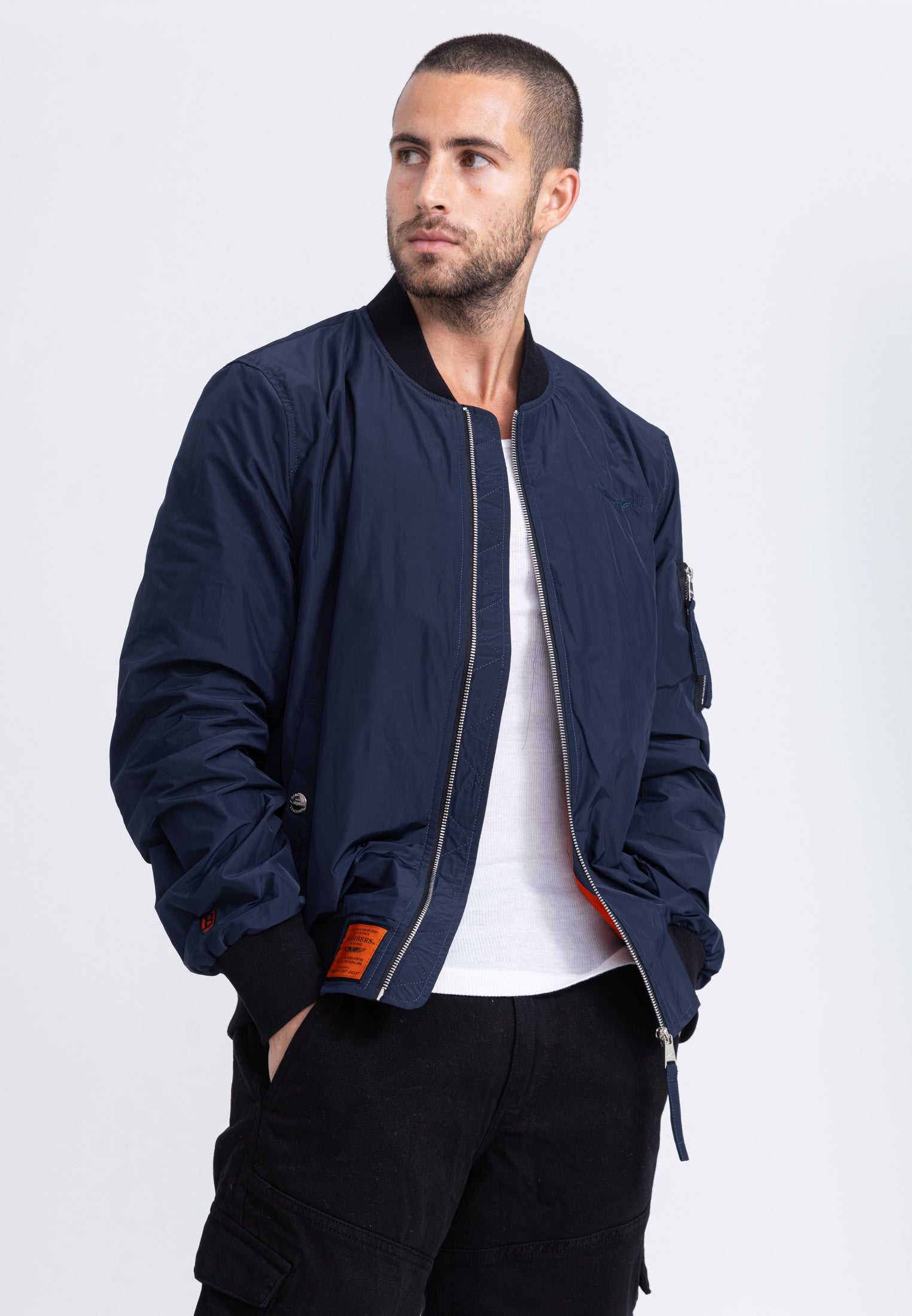 MA1 M Bomberjacke in Navy Jacken Bombers Original