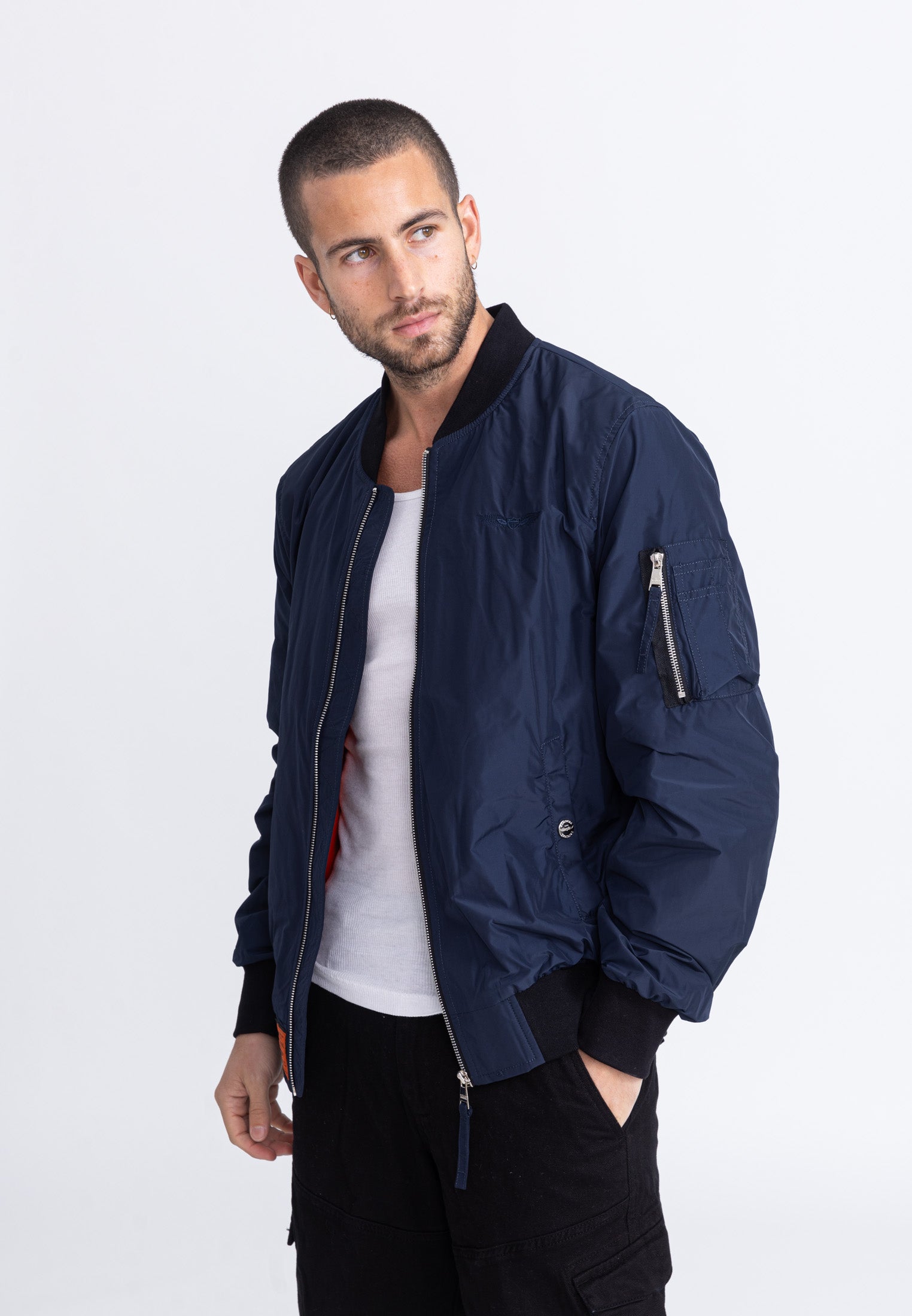 MA1 M Bomberjacke in Navy Jacken Bombers Original