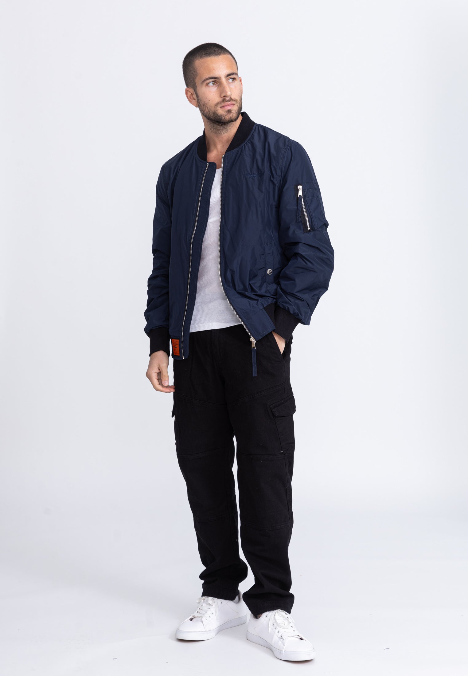 MA1 M Bomberjacke in Navy Jacken Bombers Original