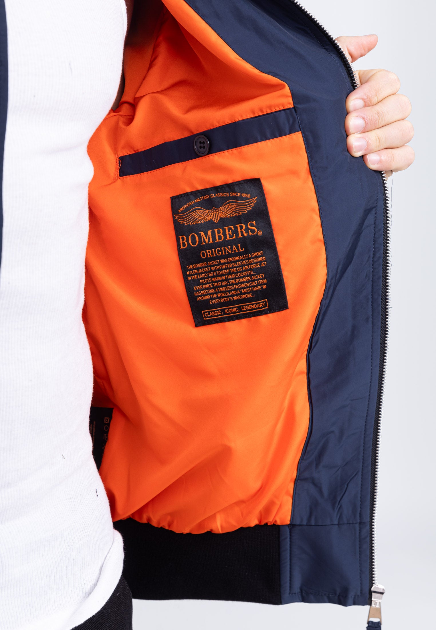 MA1 M Bomberjacke in Navy Jacken Bombers Original
