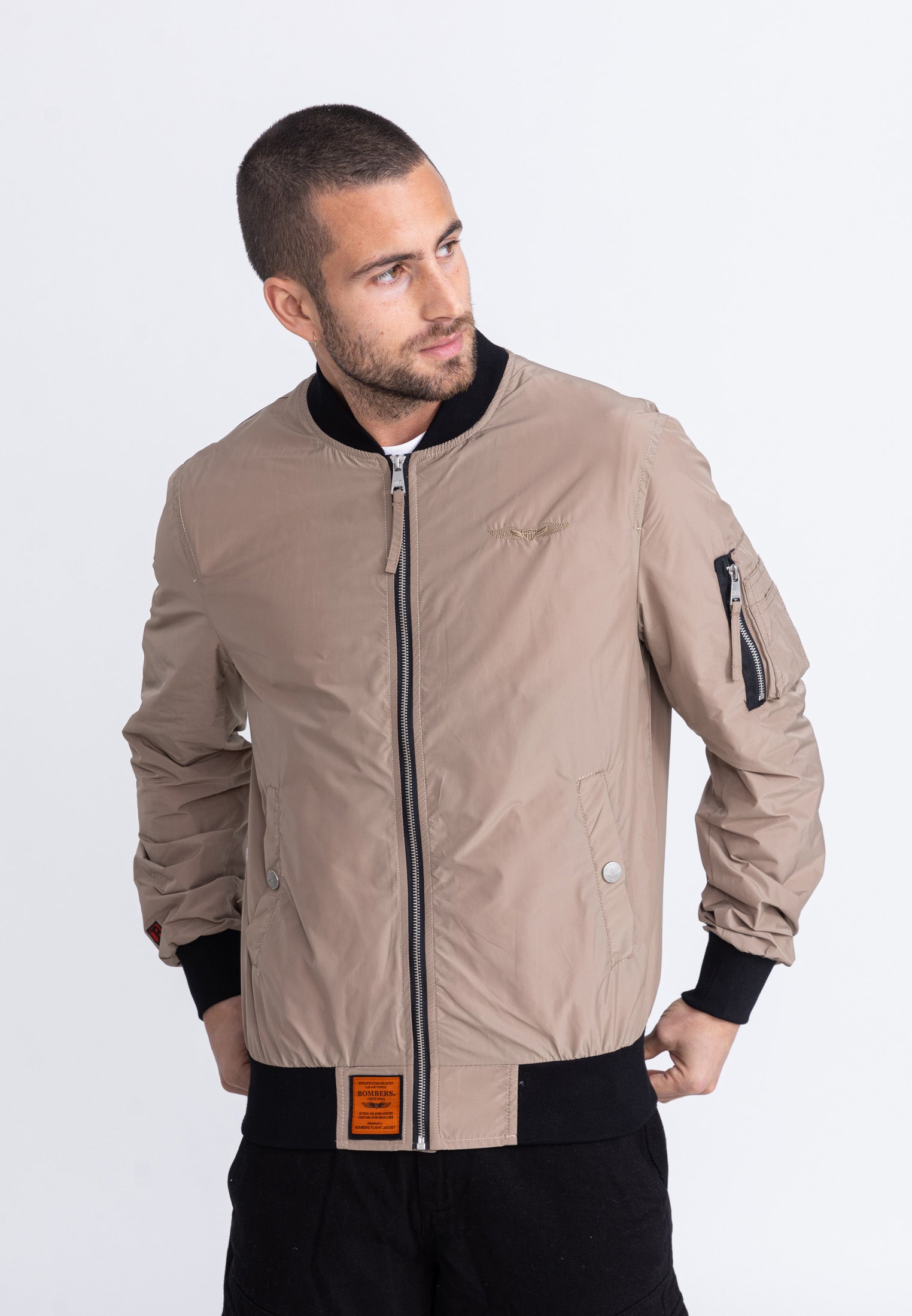 MA1 M Bomberjacke in Tan Jacken Bombers Original   