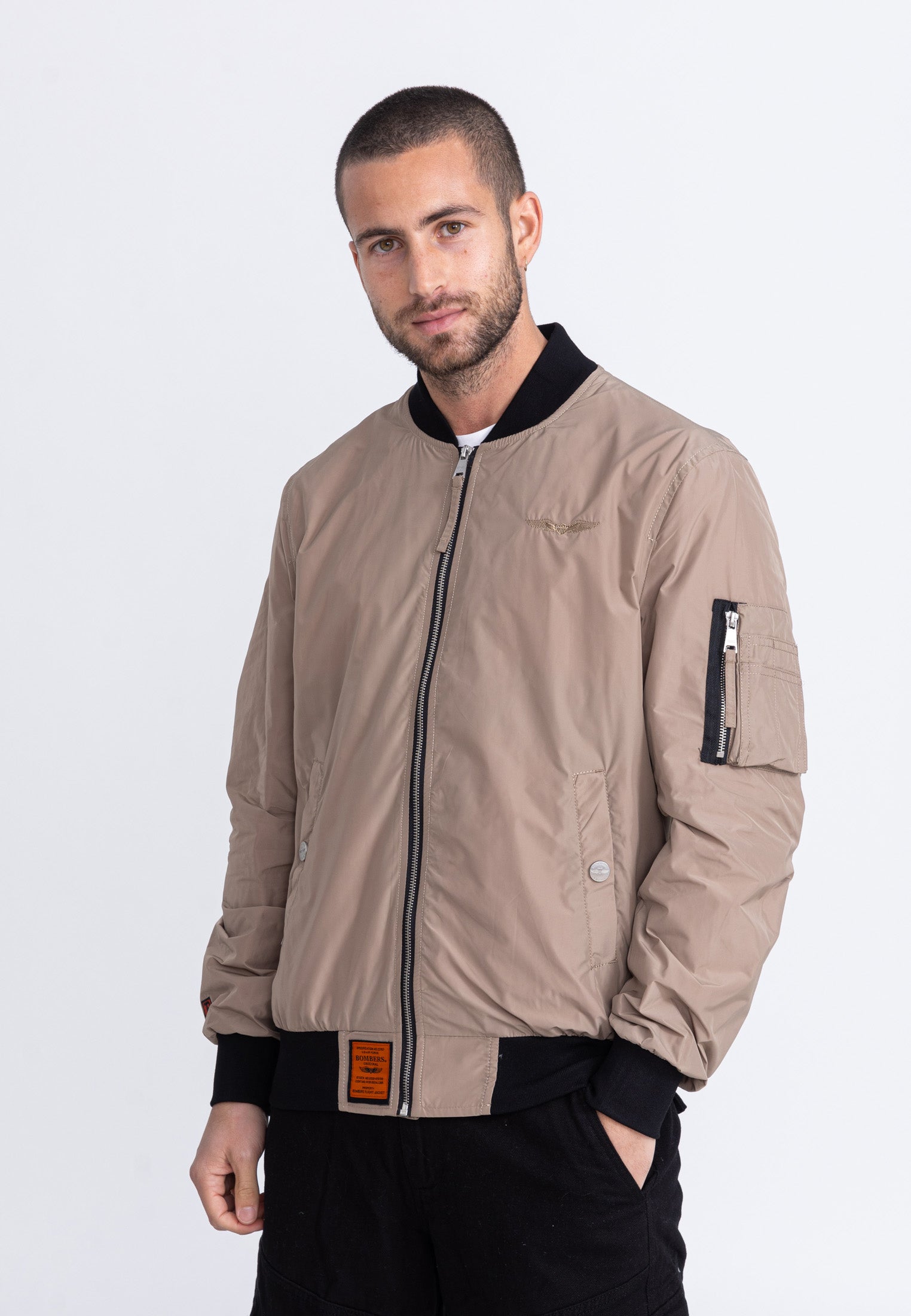 MA1 M Bomberjacke in Tan Jacken Bombers Original   