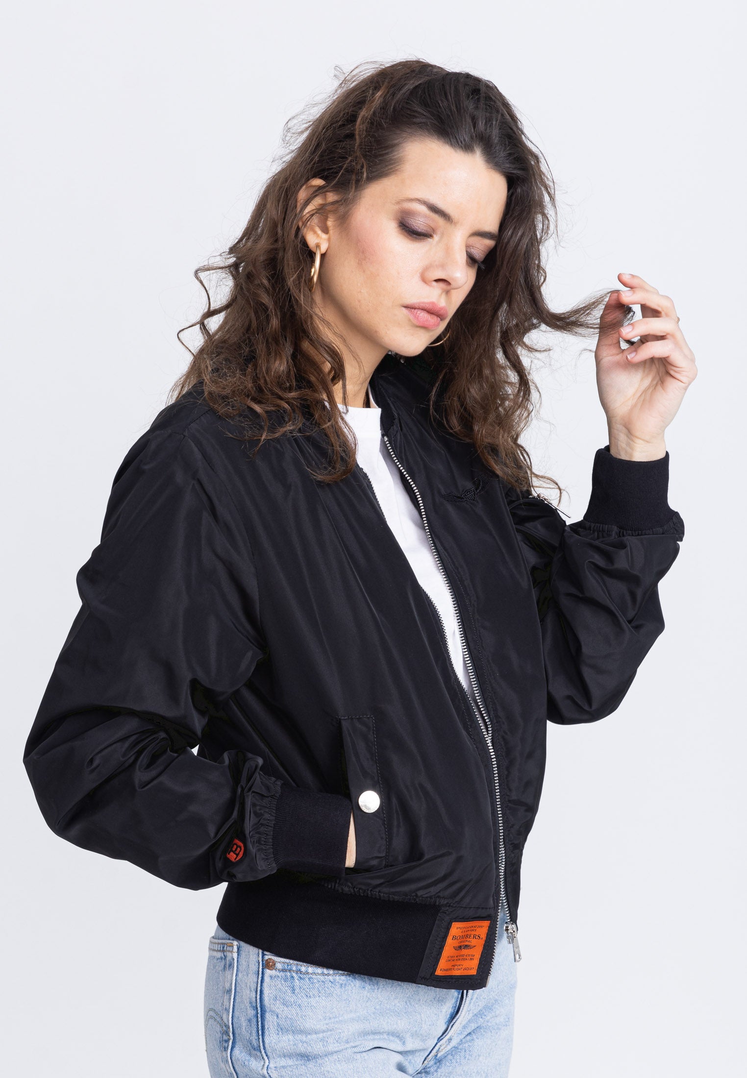 MA1 W Bomberjacke in Black Jacken Bombers Original