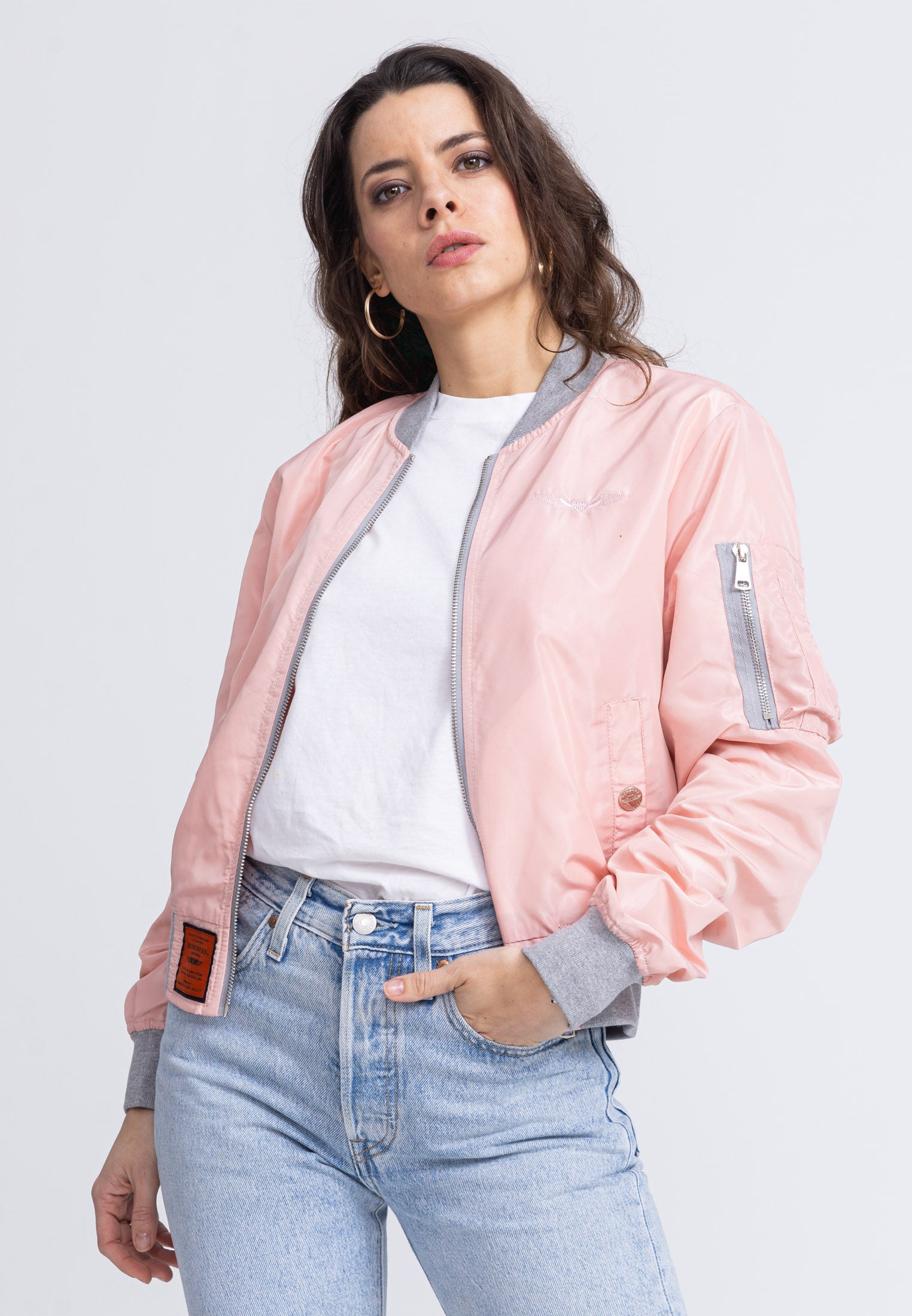 MA1 W Bomberjacke in L.Pink Jacken Bombers Original