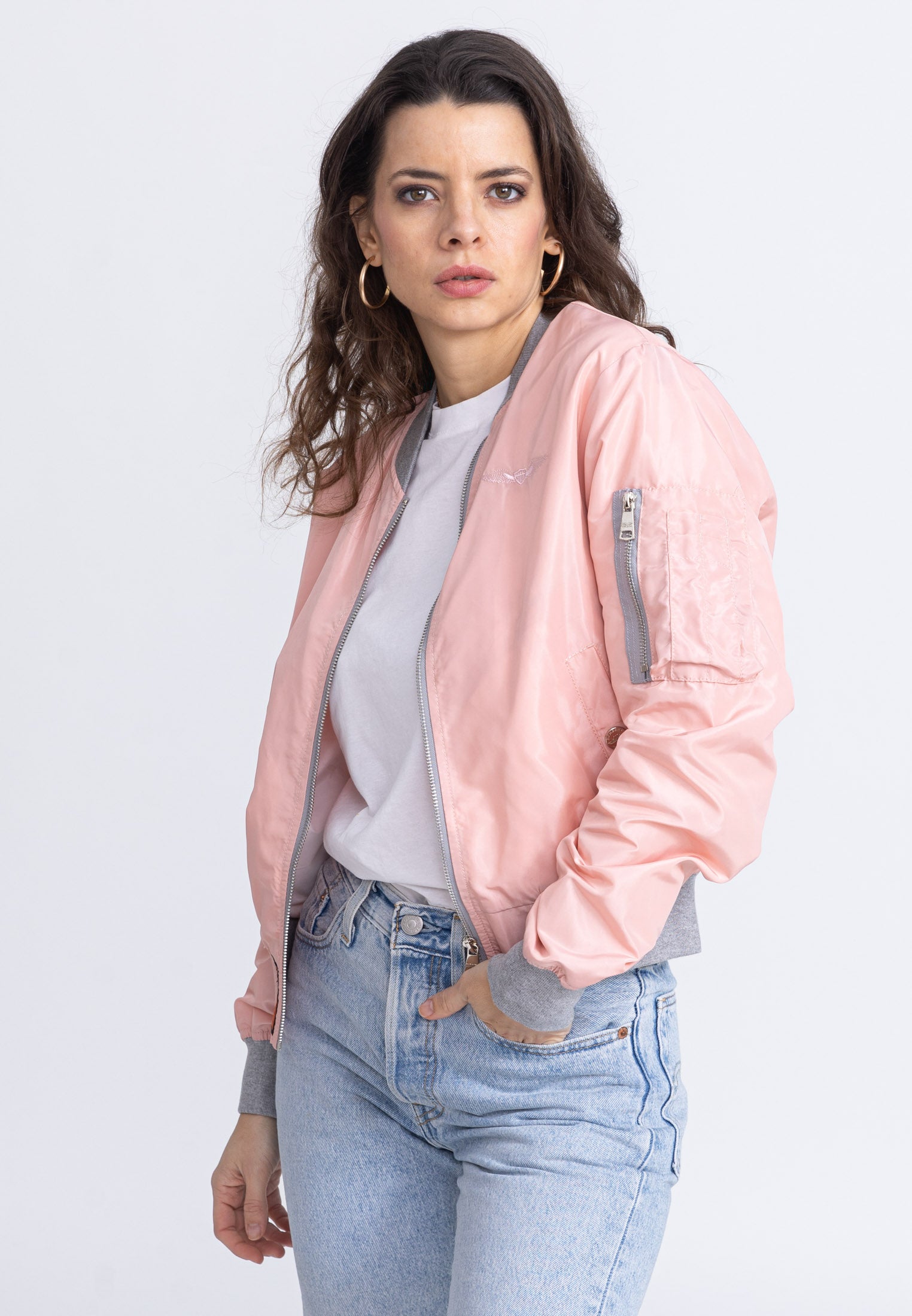 MA1 W Bomberjacke in L.Pink Jacken Bombers Original   