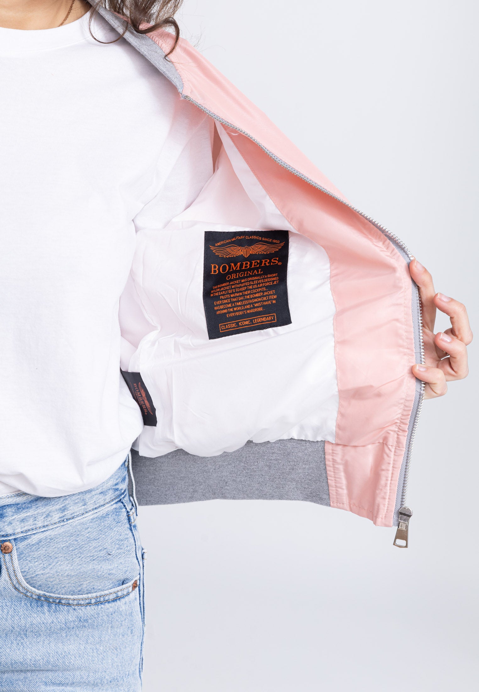 MA1 W Bomberjacke in L.Pink Jacken Bombers Original