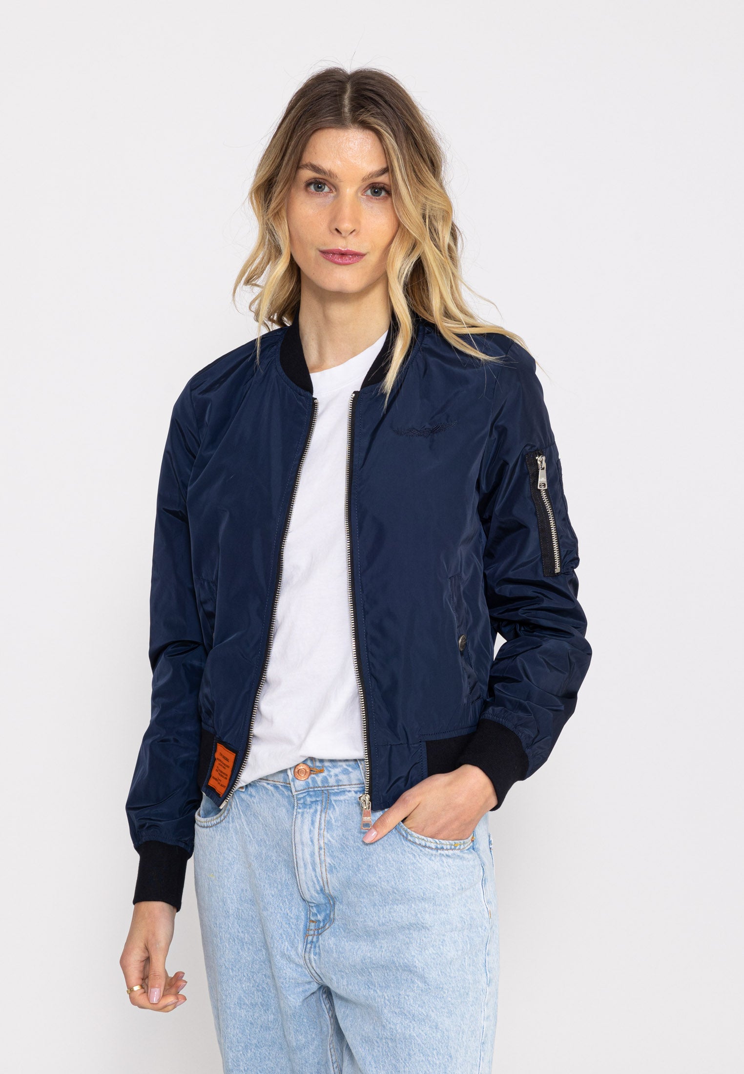 MA1 W Bomberjacke in Navy Jacken Bombers Original   