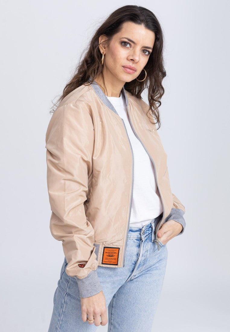 MA1 W Bomberjacke in Tan Jacken Bombers Original   