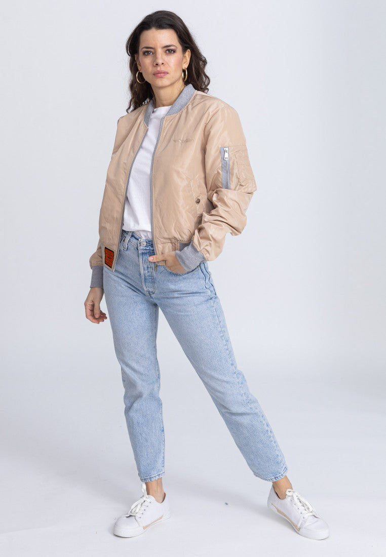 MA1 W Bomberjacke in Tan Jacken Bombers Original
