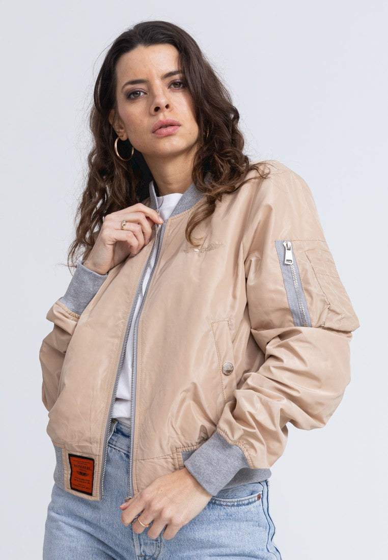 MA1 W Bomberjacke in Tan Jacken Bombers Original   