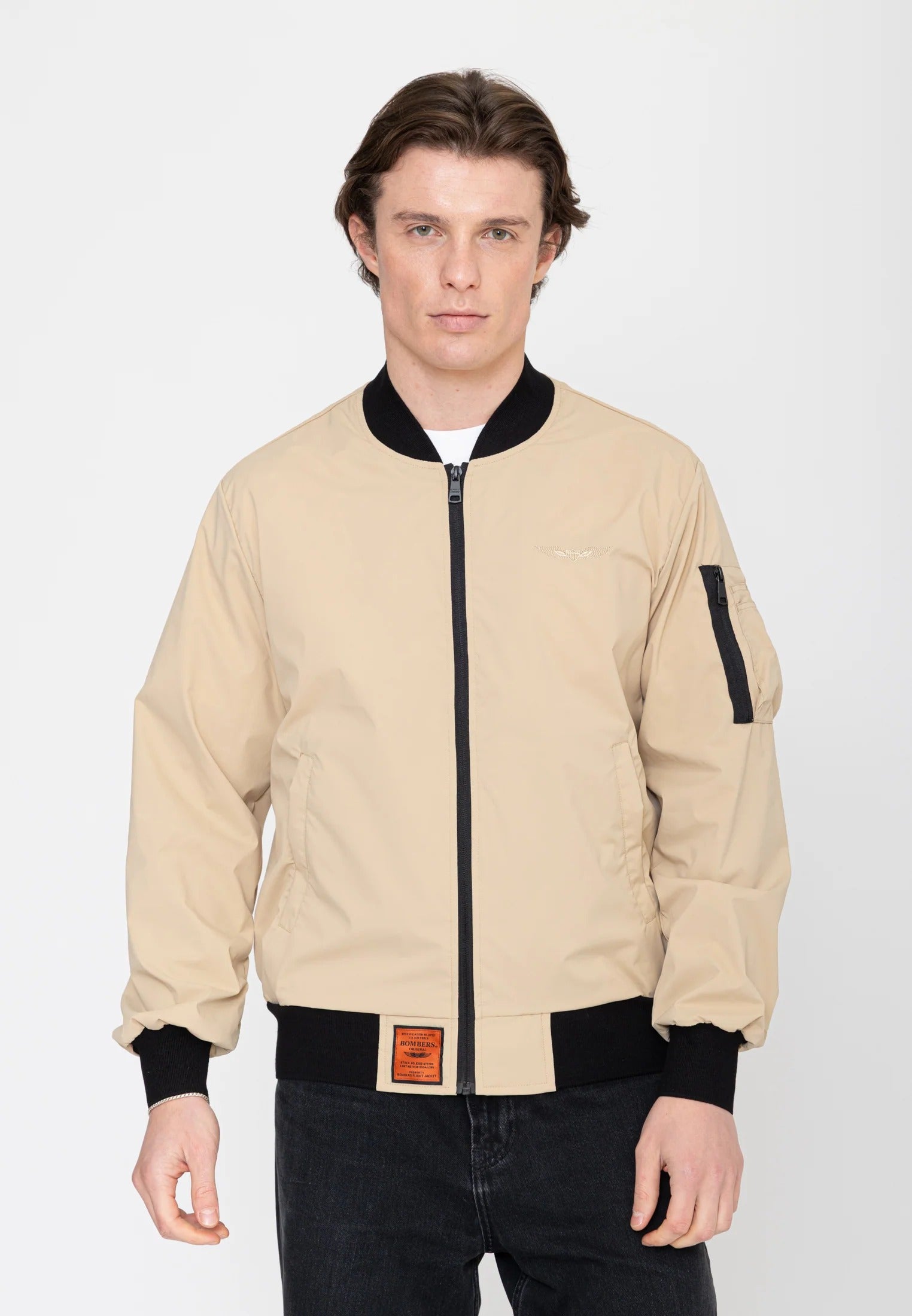 MA Light-M Bomberjacke in Beige Jacken Bombers Original