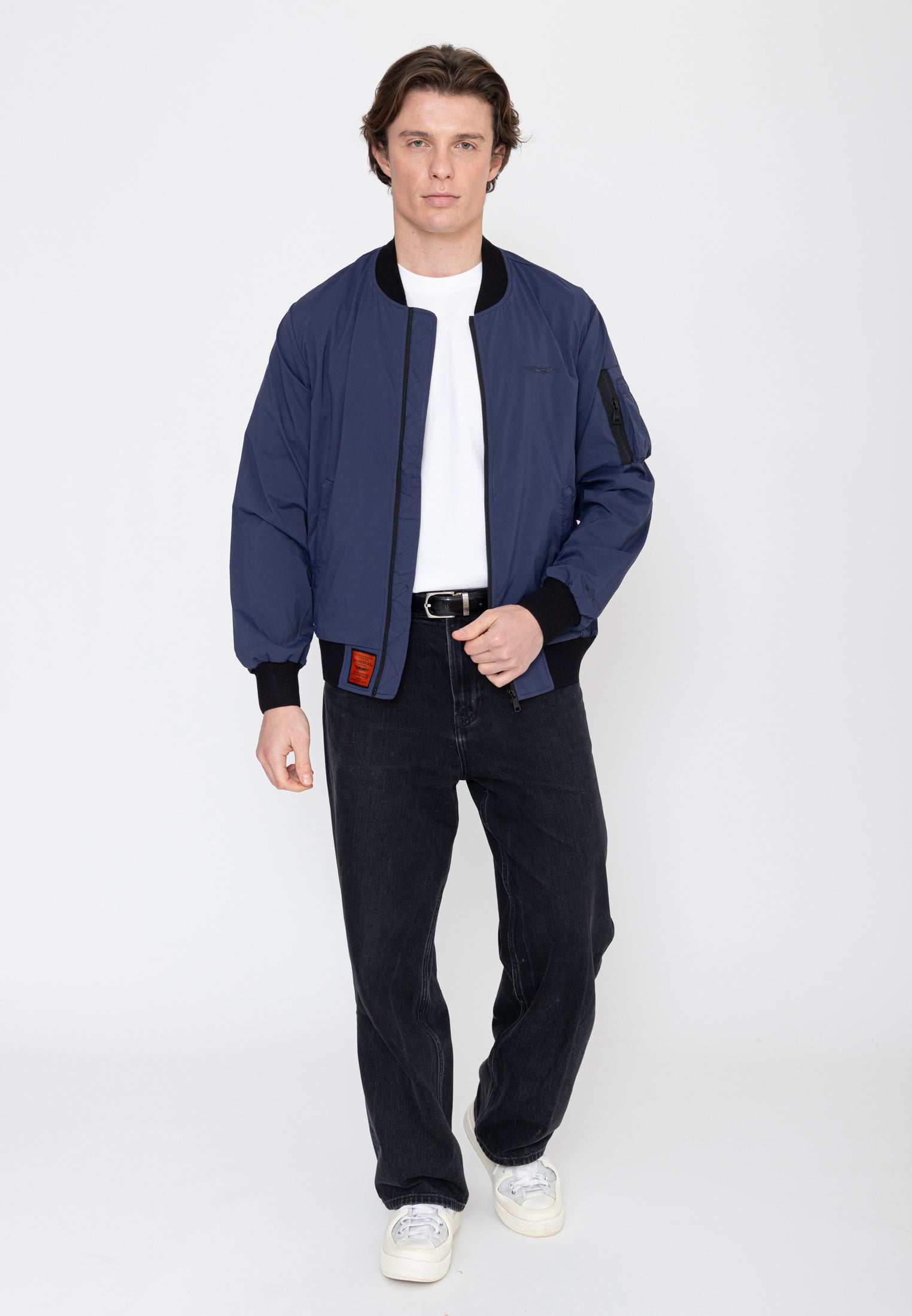 MA Light-M Bomberjacke in Navy Jacken Bombers Original