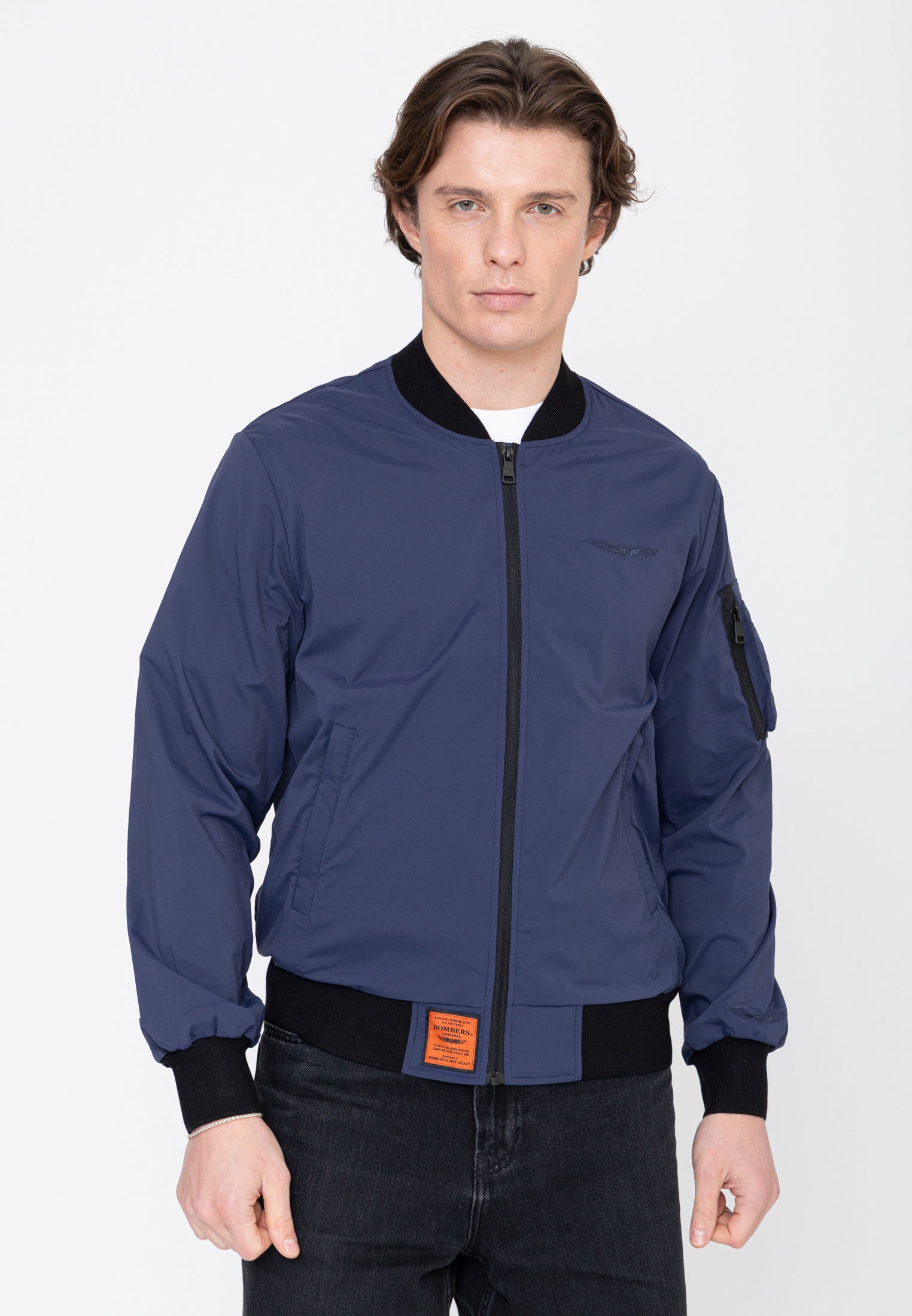 MA Light-M Bomberjacke in Navy Jacken Bombers Original