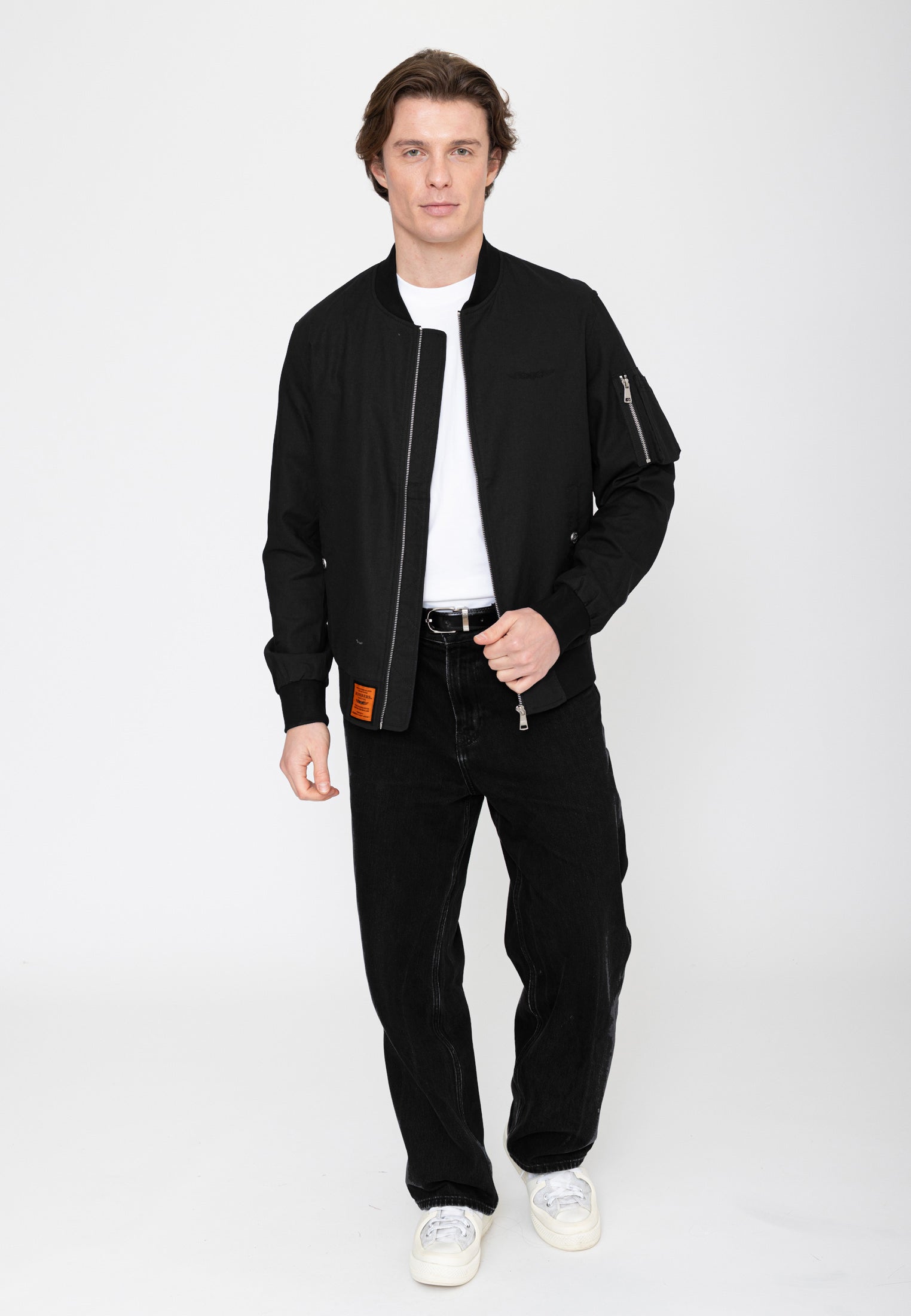 Millem-M Bomberjacke in Black Jacken Bombers Original