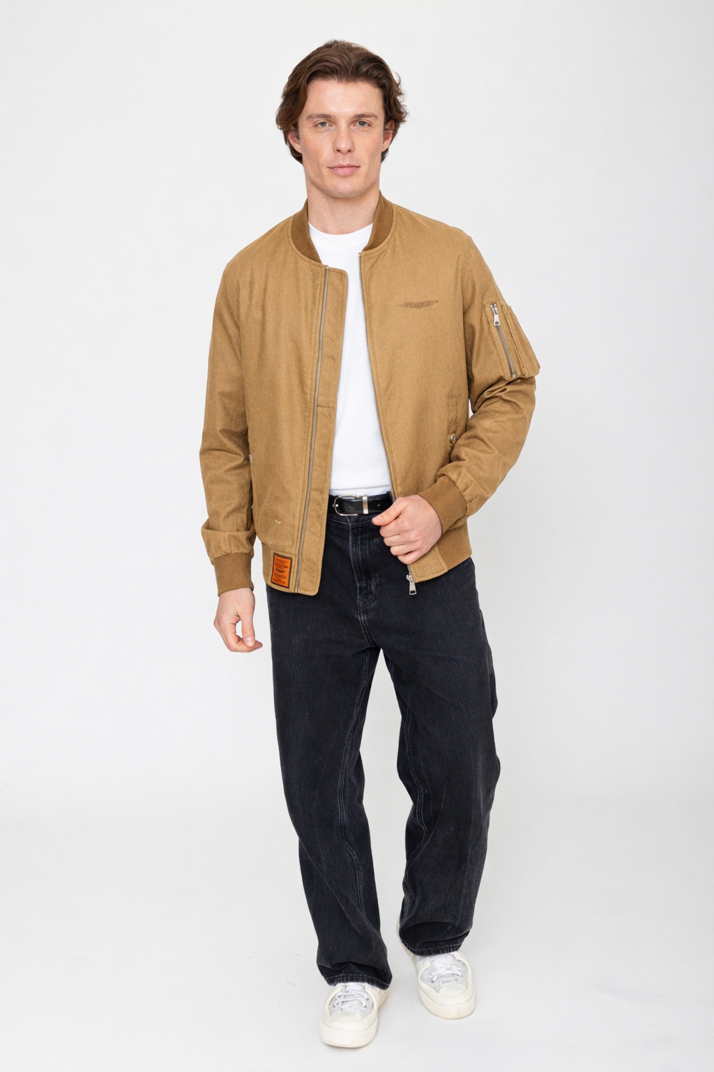 Millem-M Bomberjacke in Camel Jacken Bombers Original