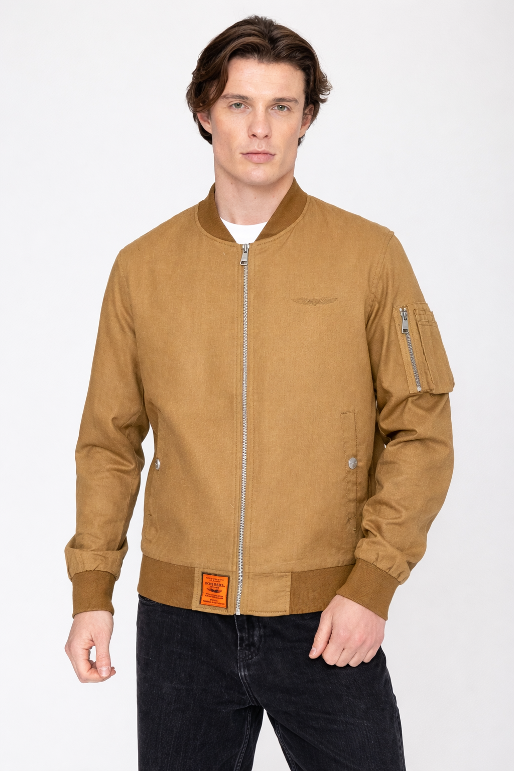 Millem-M Bomberjacke in Camel Jacken Bombers Original