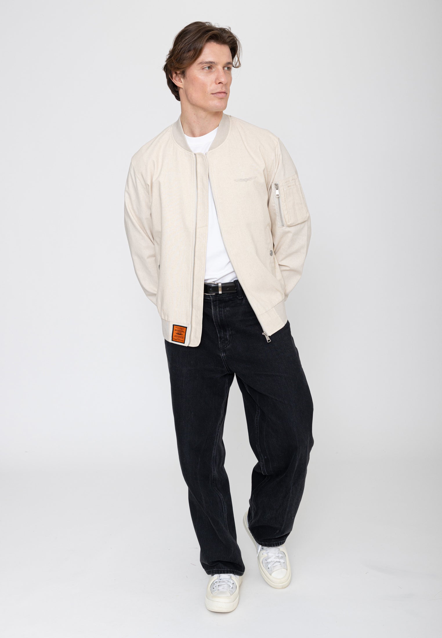 Millem-M Bomberjacke in Cream Jacken Bombers Original