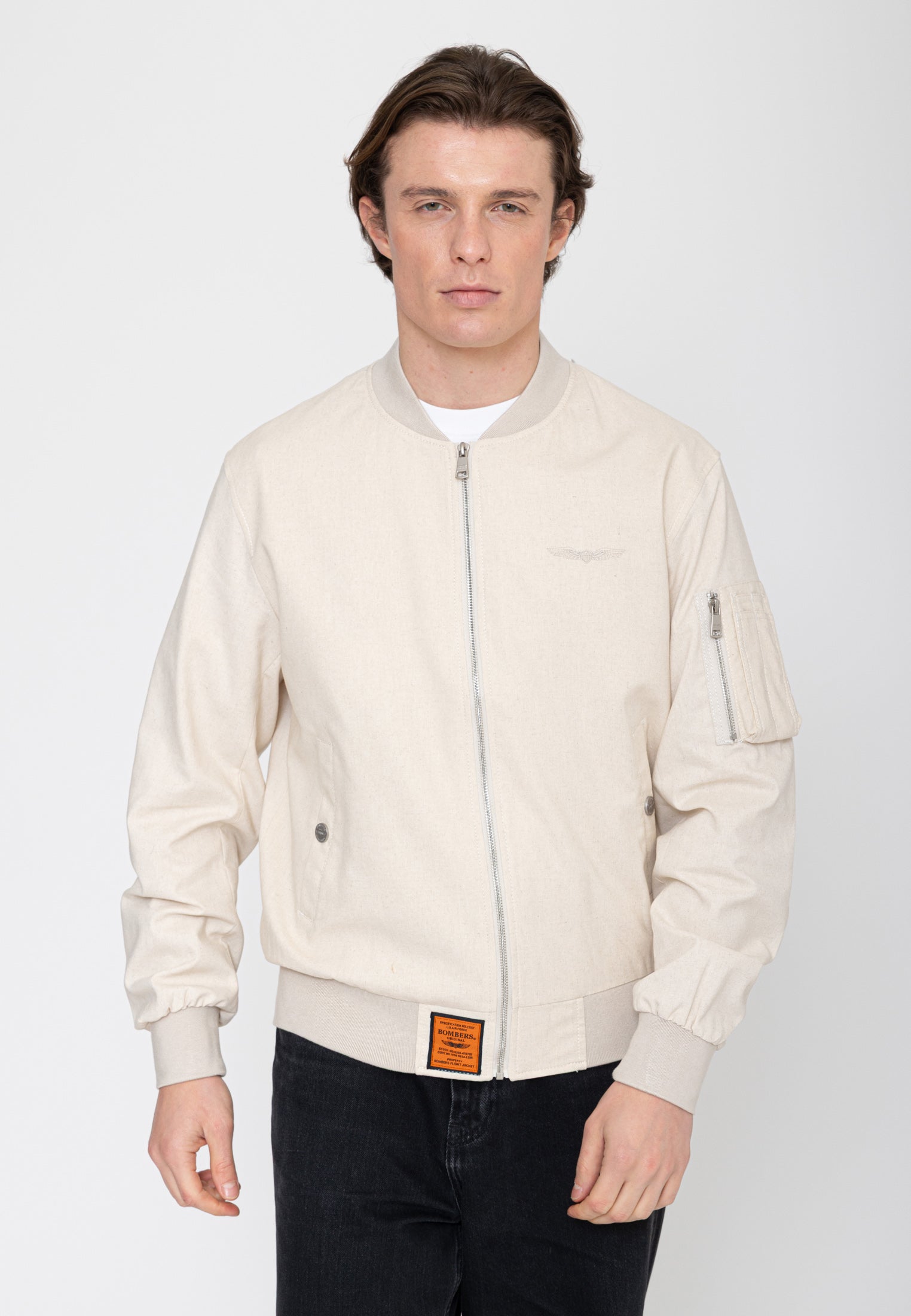 Millem-M Bomberjacke in Cream Jacken Bombers Original