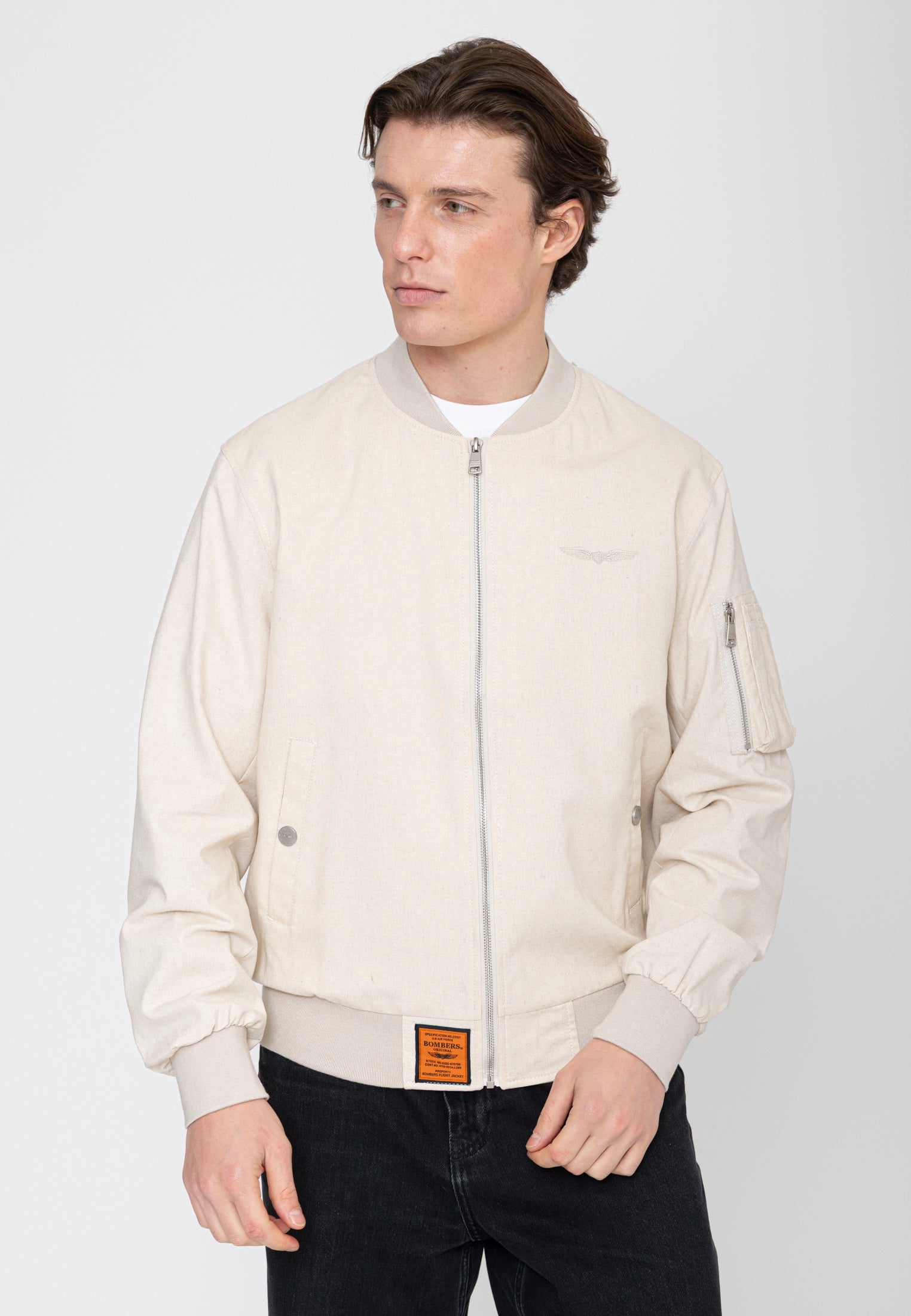 Millem-M Bomberjacke in Cream Jacken Bombers Original