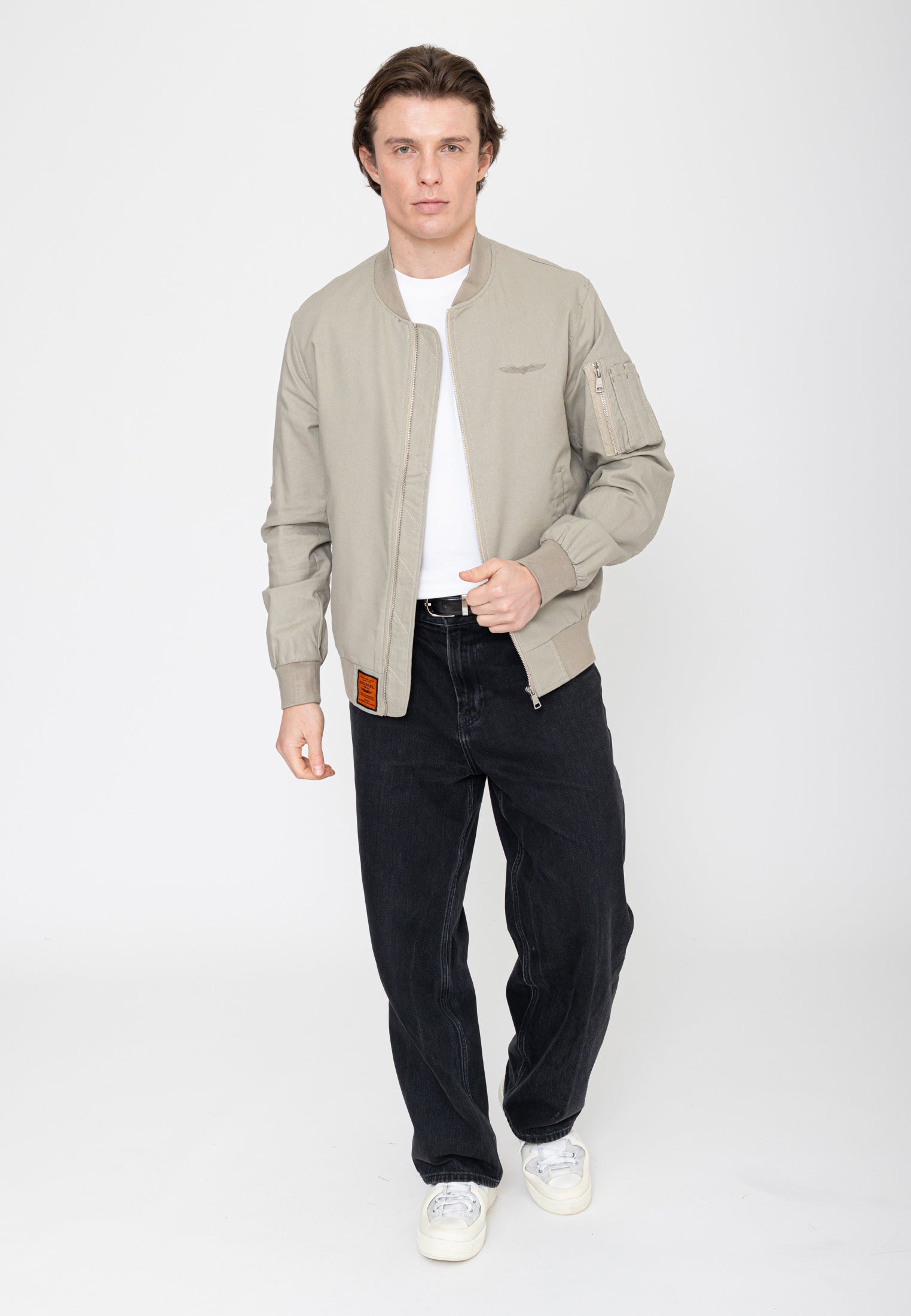 Millem-M Bomberjacke in L.Kaki Jacken Bombers Original