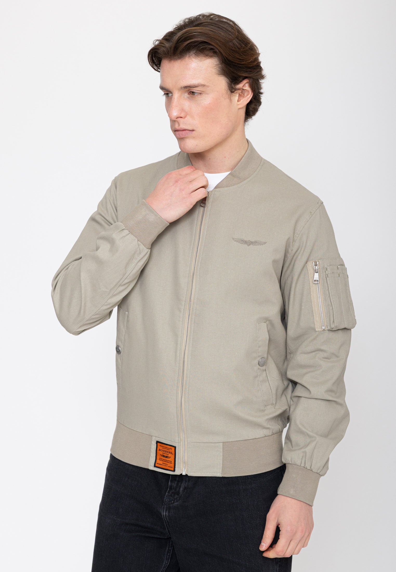 Millem-M Bomberjacke in L.Kaki Jacken Bombers Original