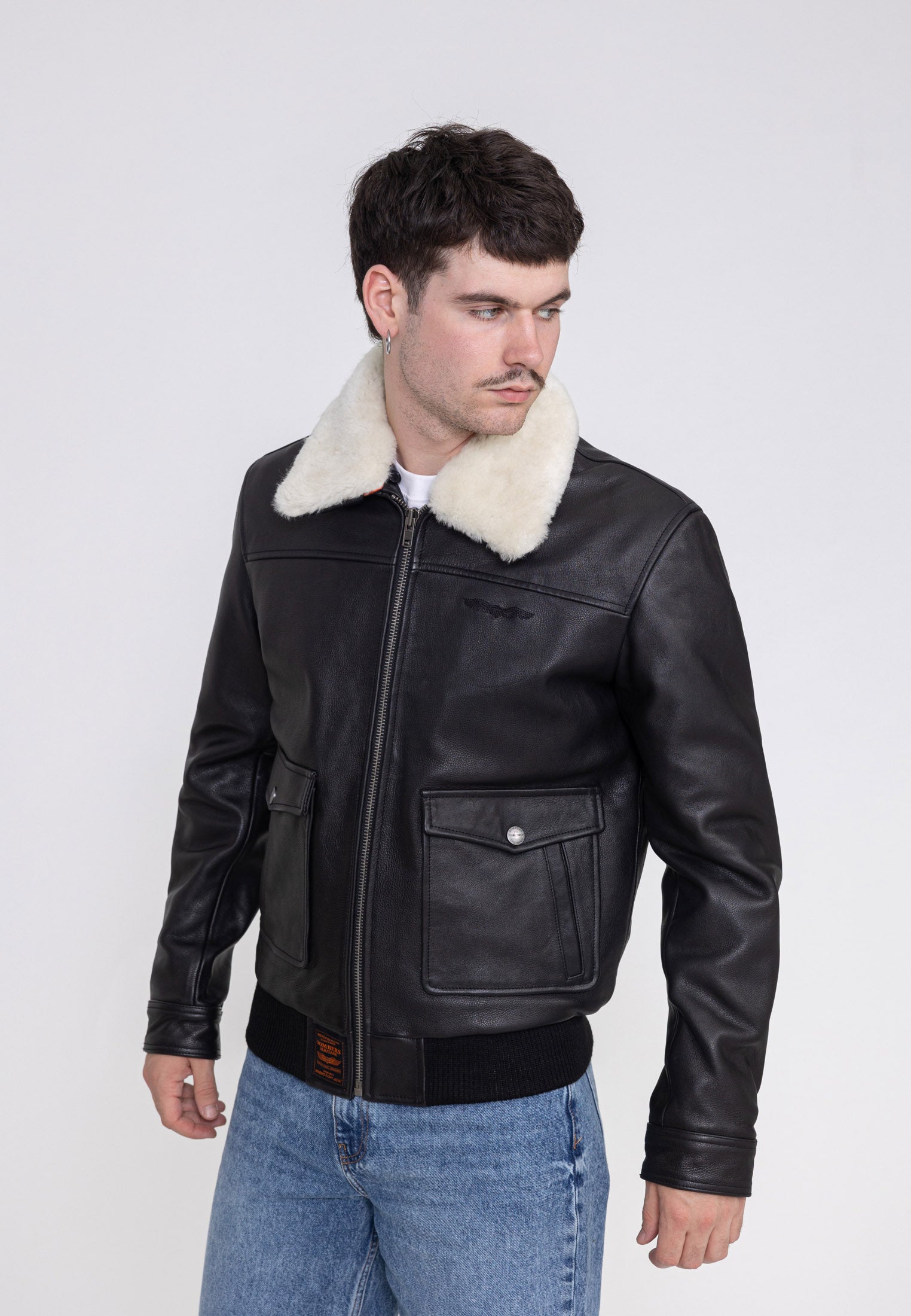 Maverick-M in Black Jacken Bombers Original