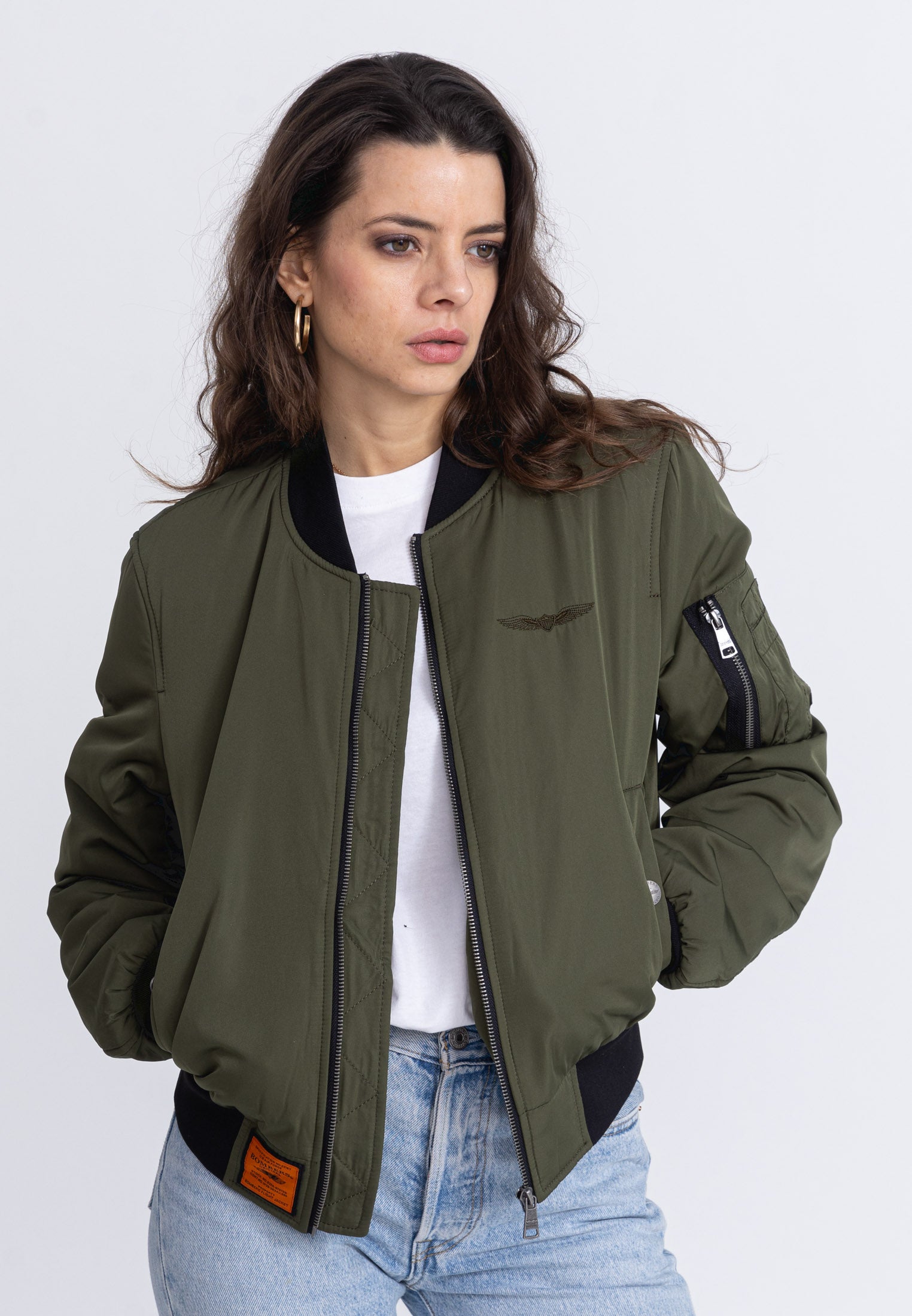 Bomber Jacke Bomberjacke Arbeitsjacke Max W Bomberjacke In Kaki