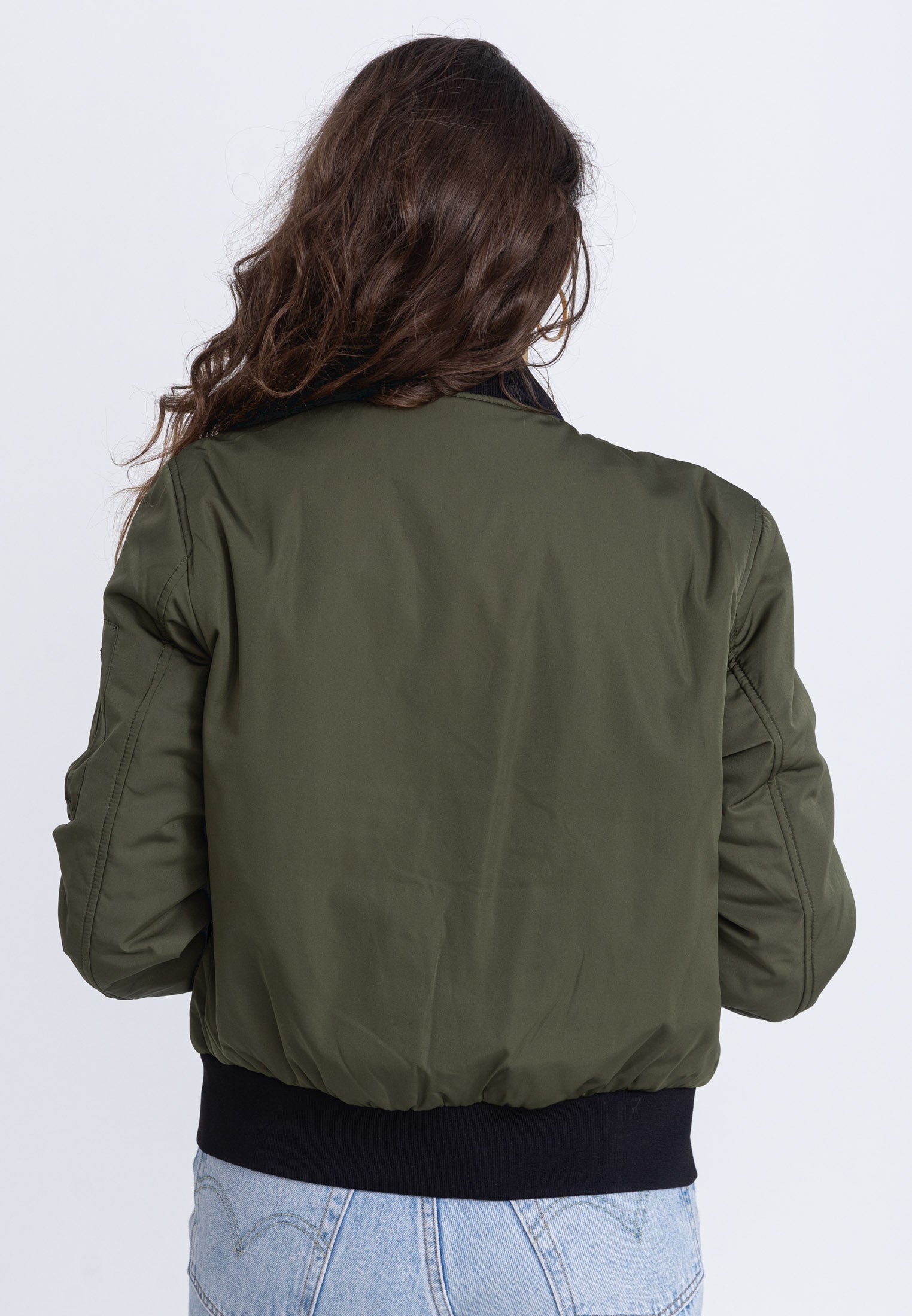 Max W Bomberjacke in Kaki Jacken Bombers Original