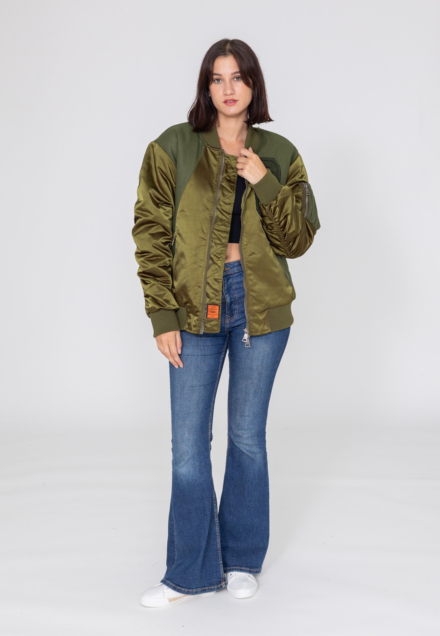 Nabari U Bomberjacke in Kaki Jacken Bombers Original