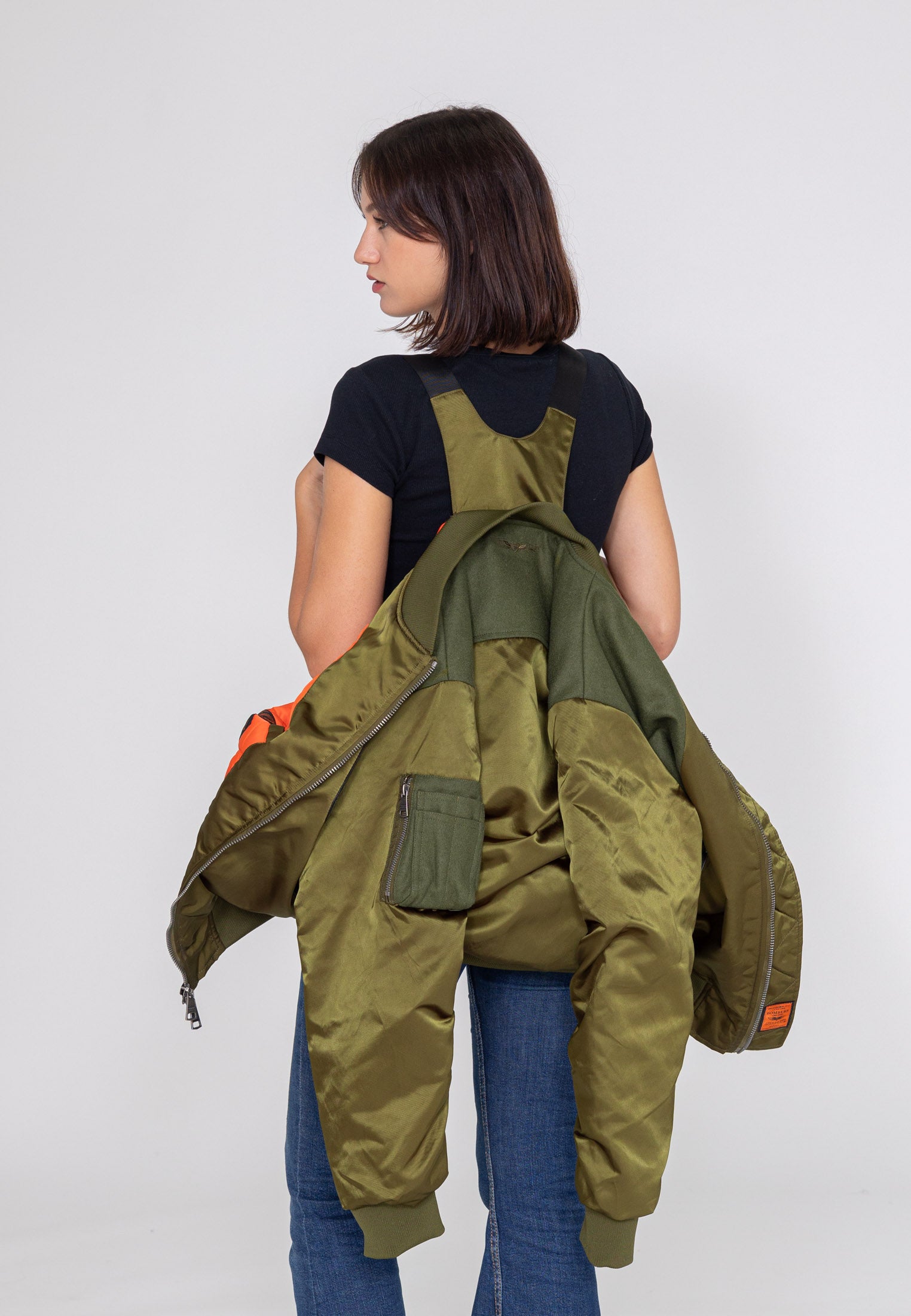 Nabari U Bomberjacke in Kaki Jacken Bombers Original
