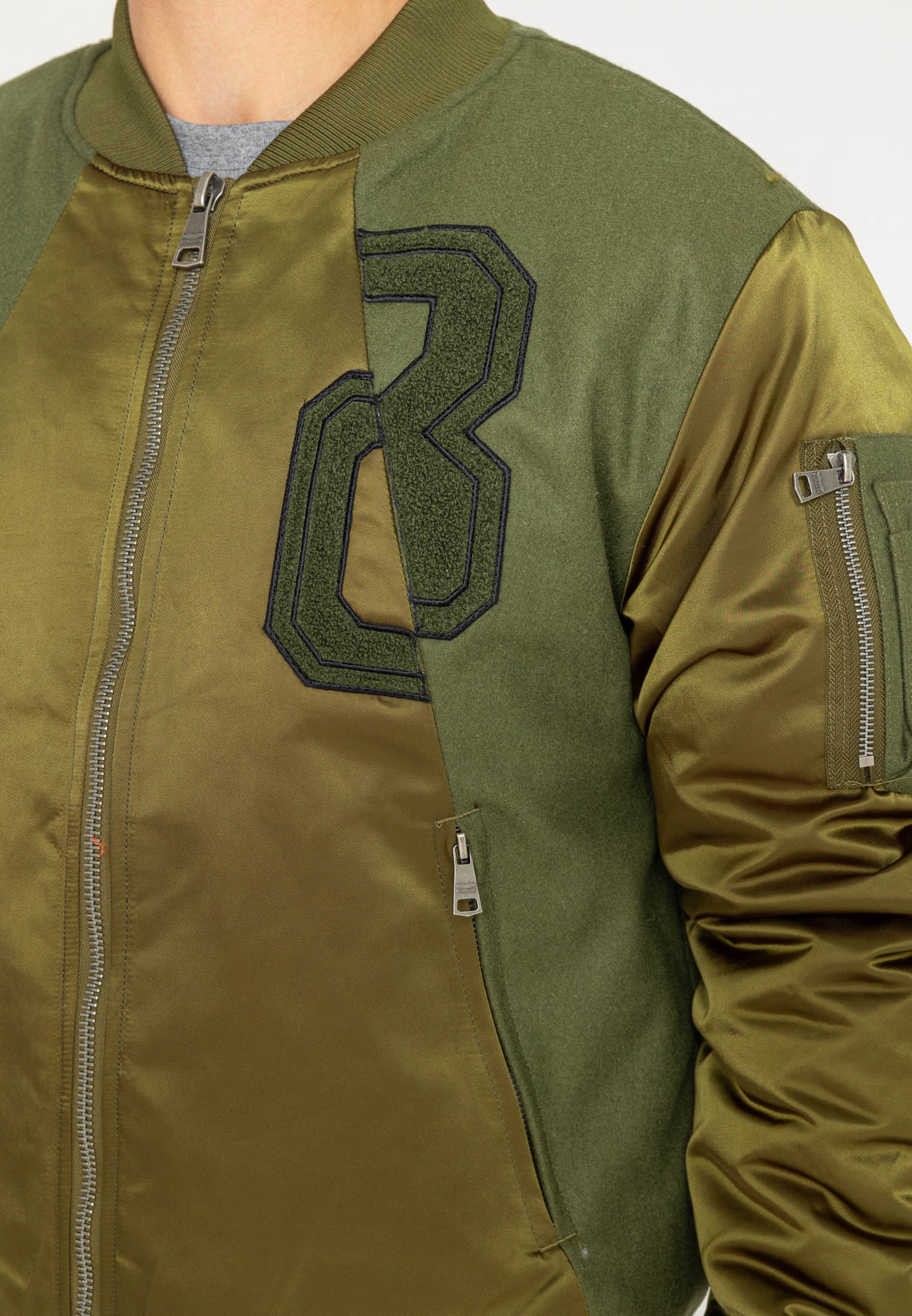Nabari U Bomberjacke in Kaki Jacken Bombers Original