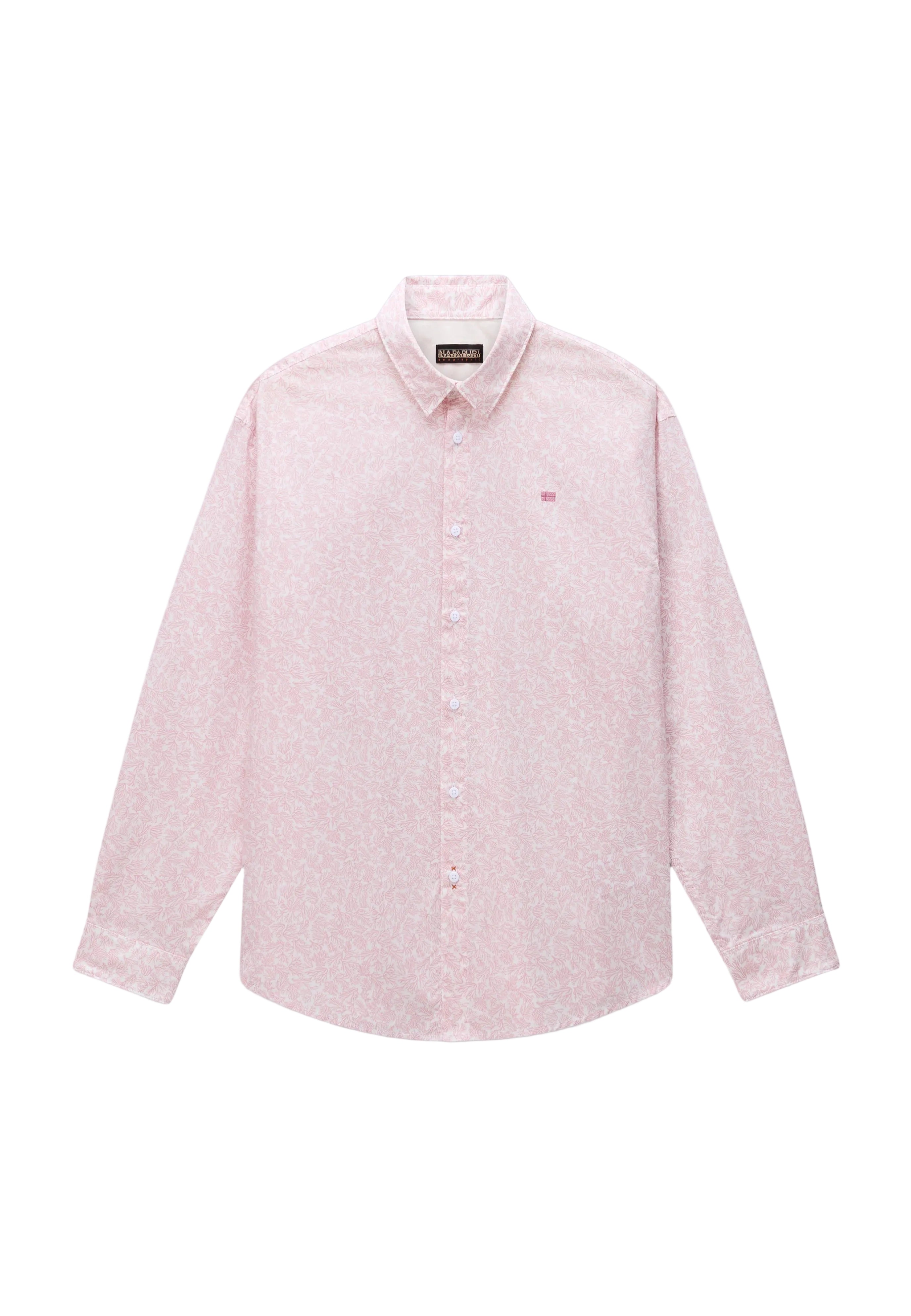 Langarmhemd G-ELIOR LS in AOP Rose Hemden Napapijri
