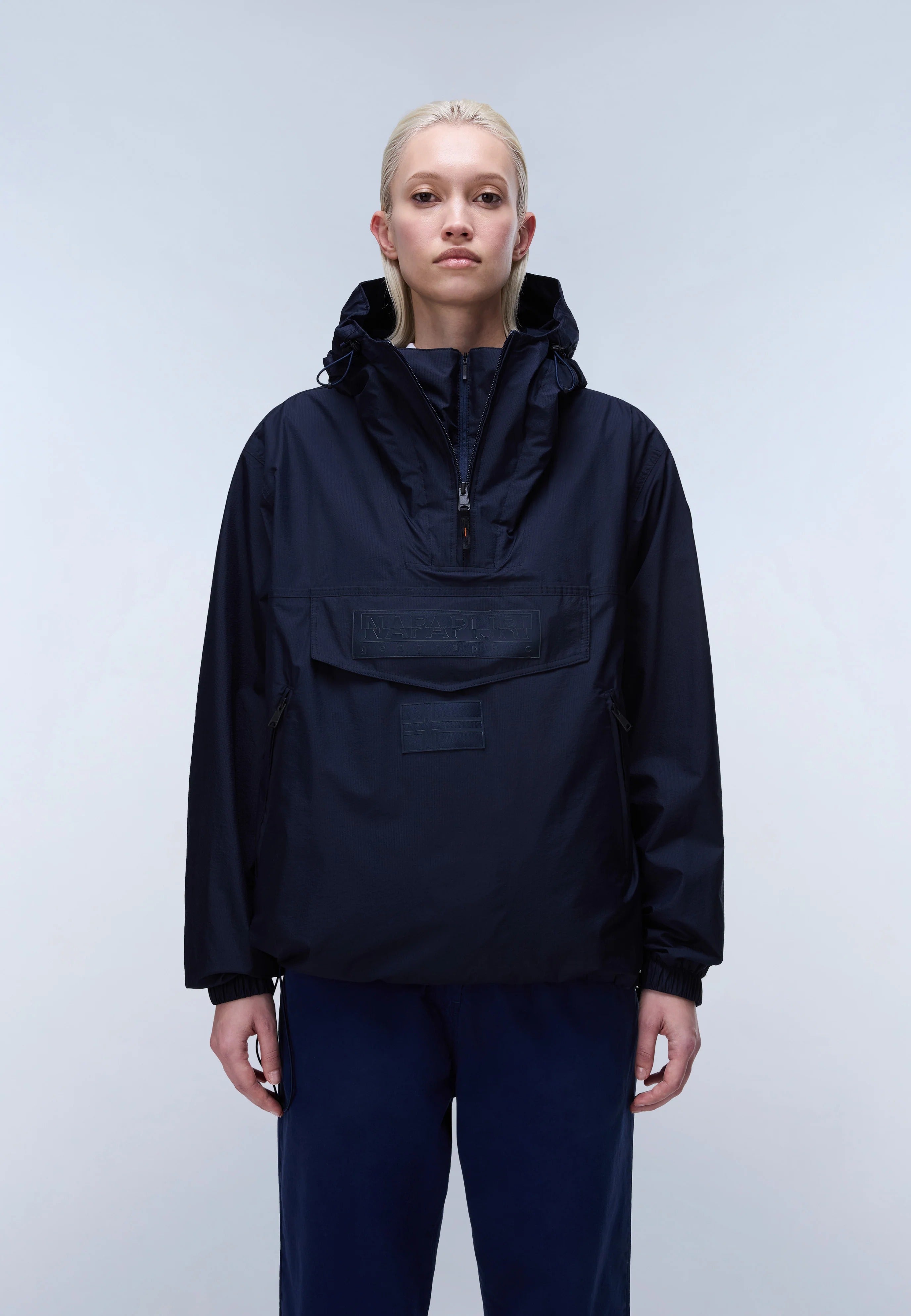 Anorakjacke RAINFOREST NEXT WB in Blu Marine Jacken Napapijri