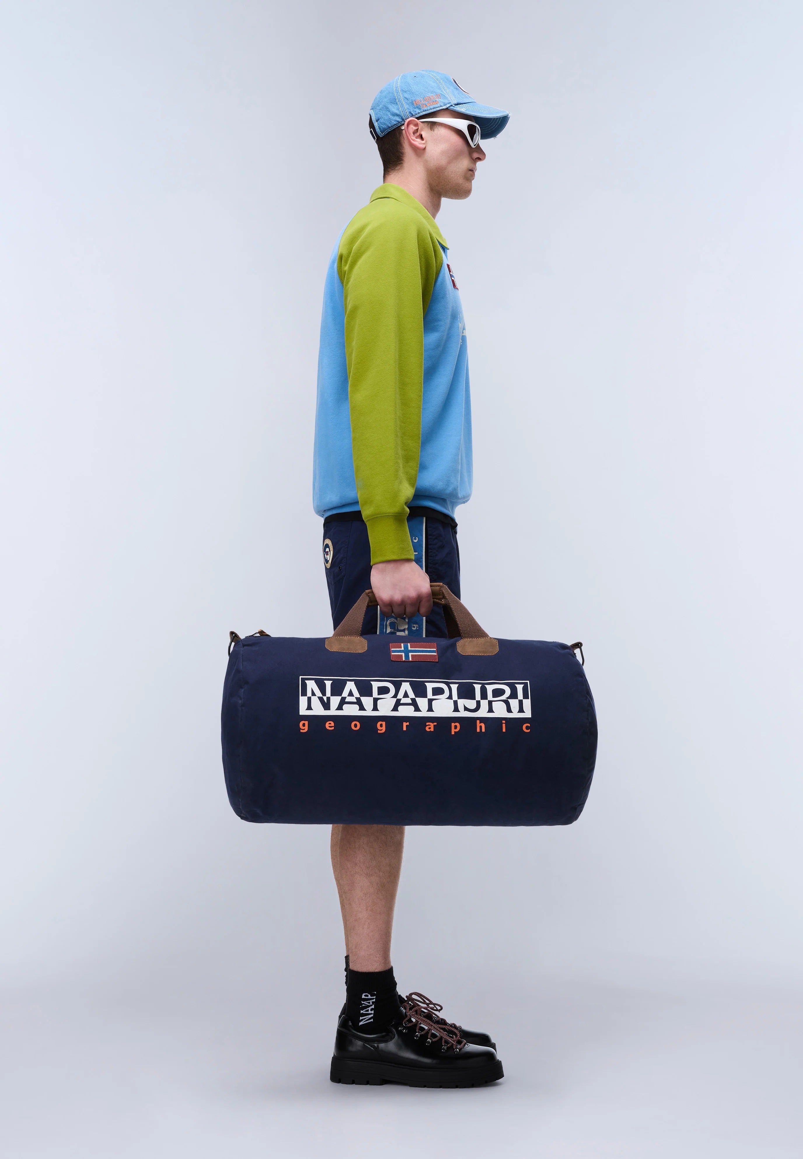 Duffle-Bag BERING 3 - 48L in Blu Marine Taschen Napapijri