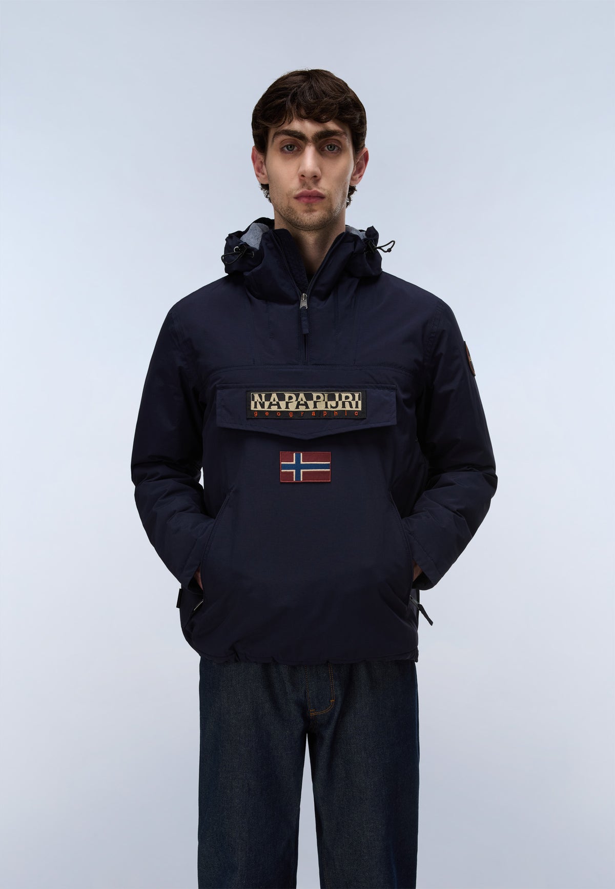 Anorakjacke RAINFOREST POCKET 2 in Blu Marine Jacken Napapijri