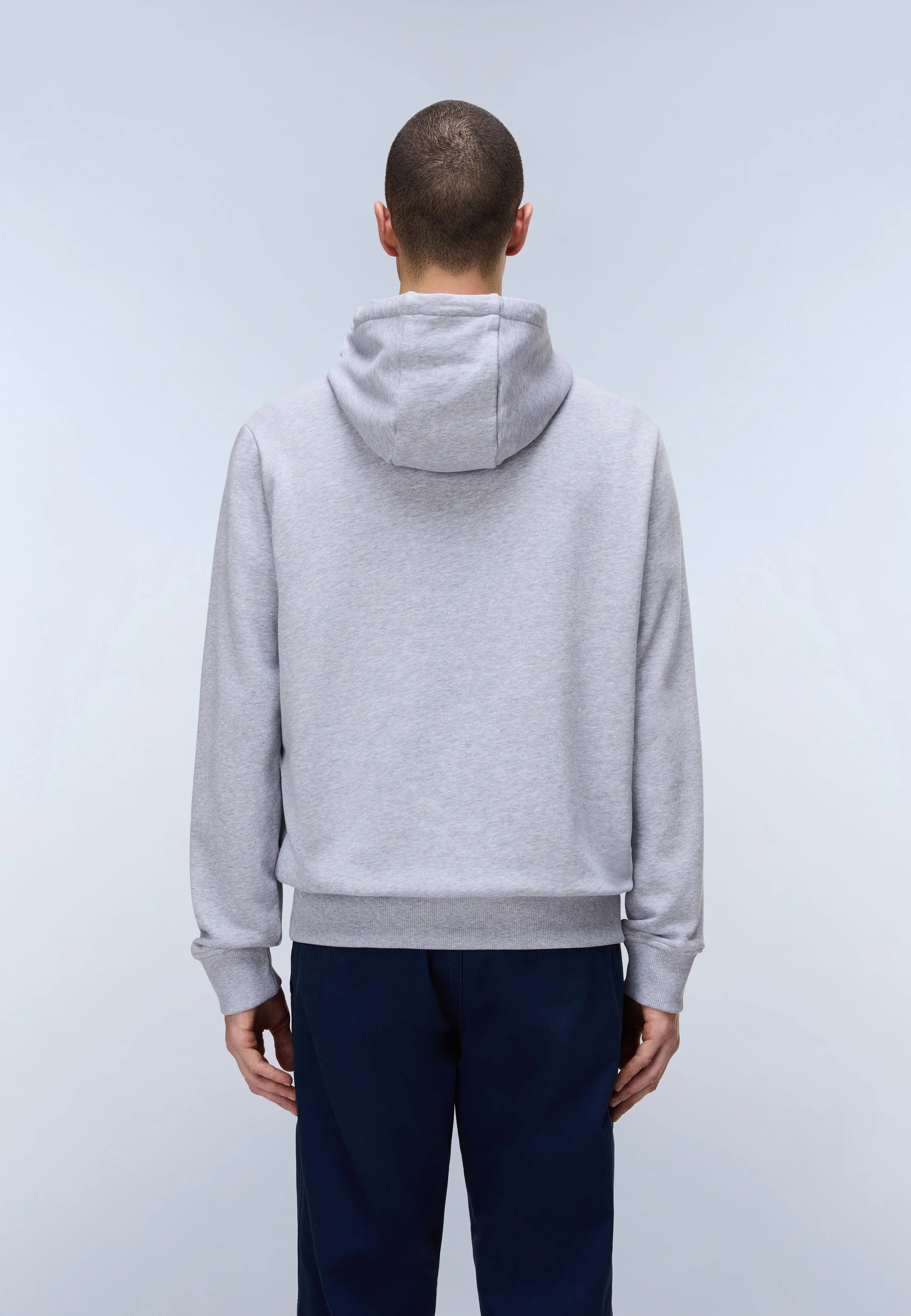 Kapuzenpullover BALIS H in Grey Melange Kapuzenpullover Napapijri