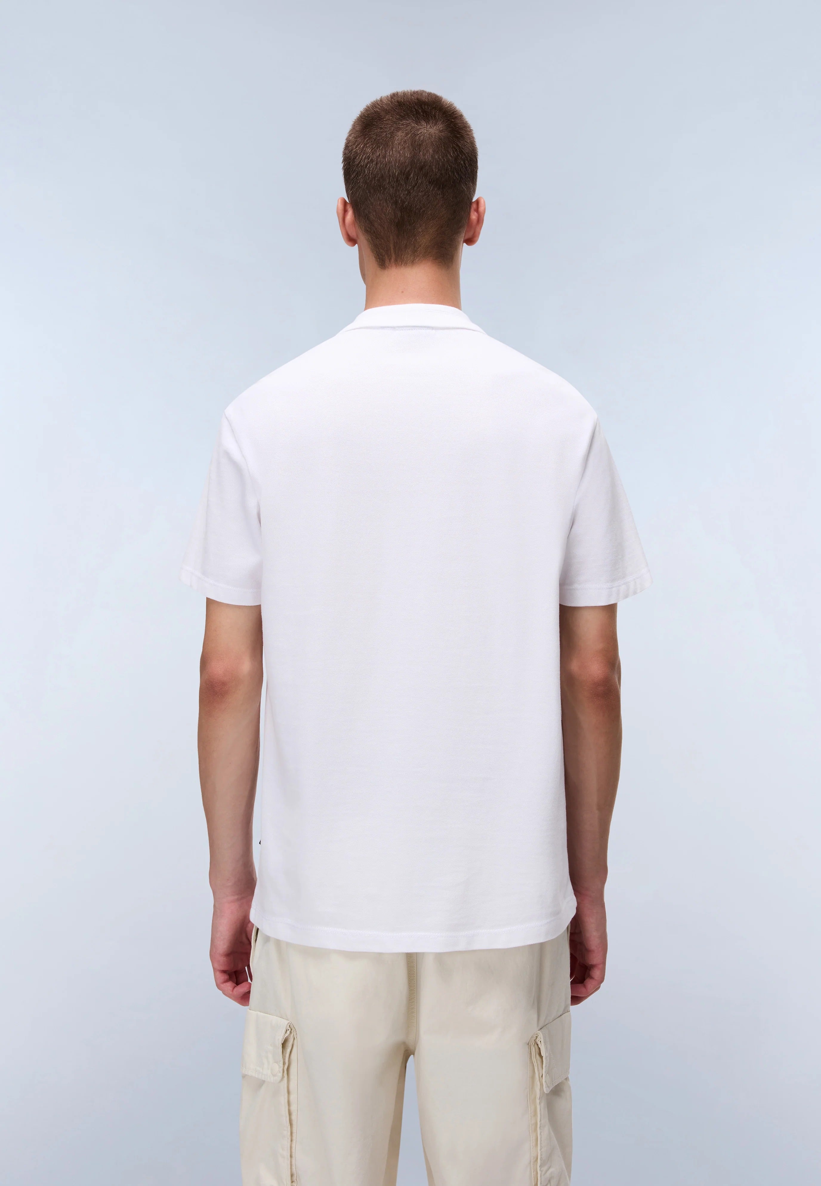 Polo EALIS SS in Bright White T-Shirts Napapijri