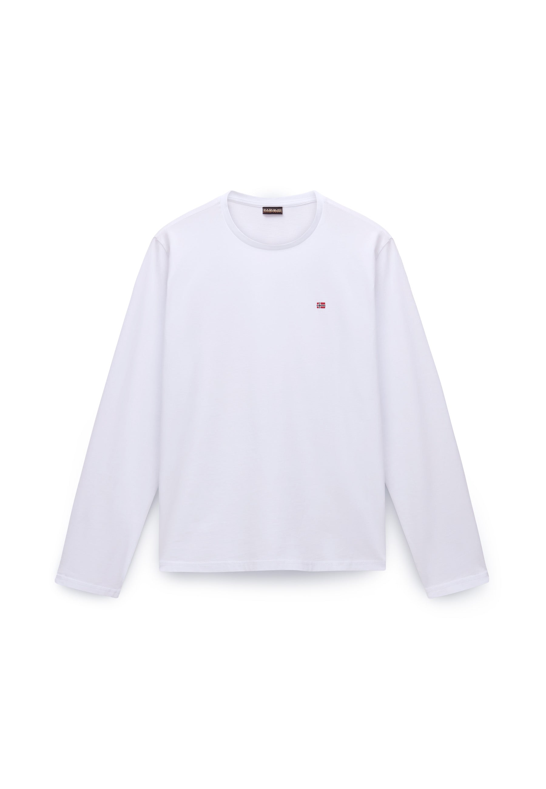 Langarmshirt SALIS LS 1 in Bright White 002 T-Shirts Napapijri