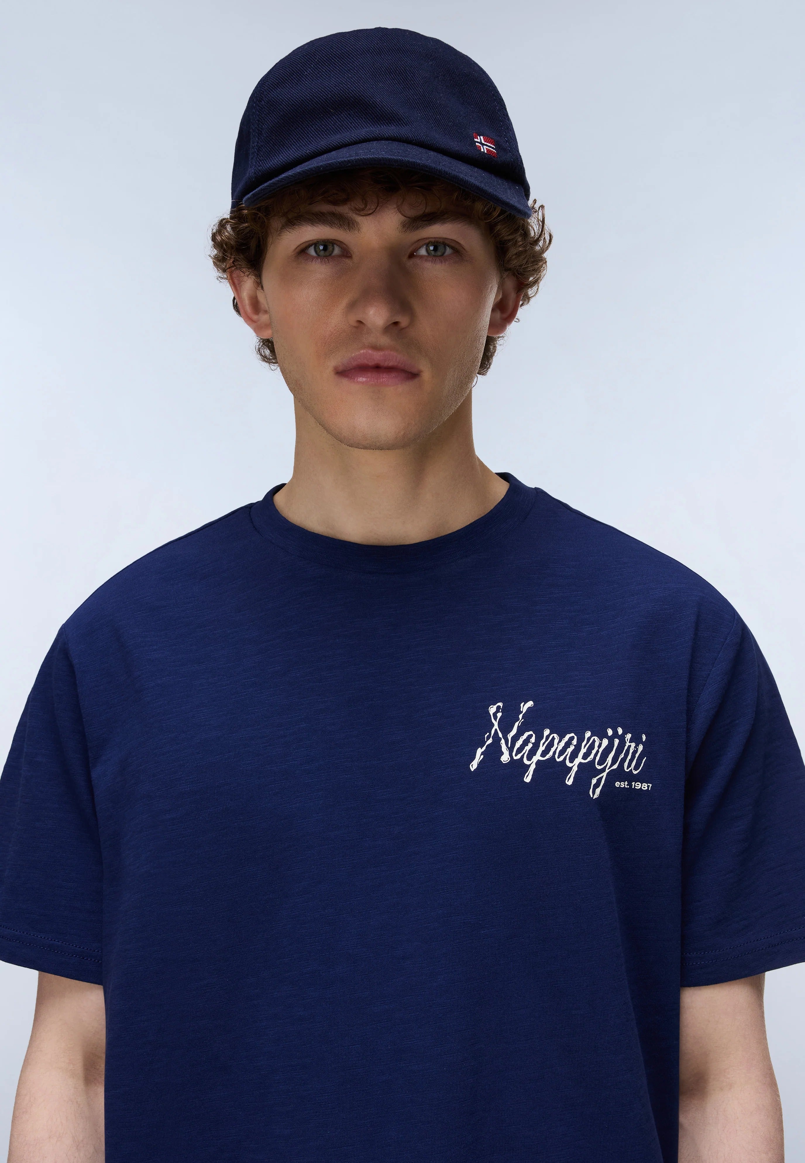 T-Shirt S-ELIOR SS in Naval Acade T-Shirts Napapijri