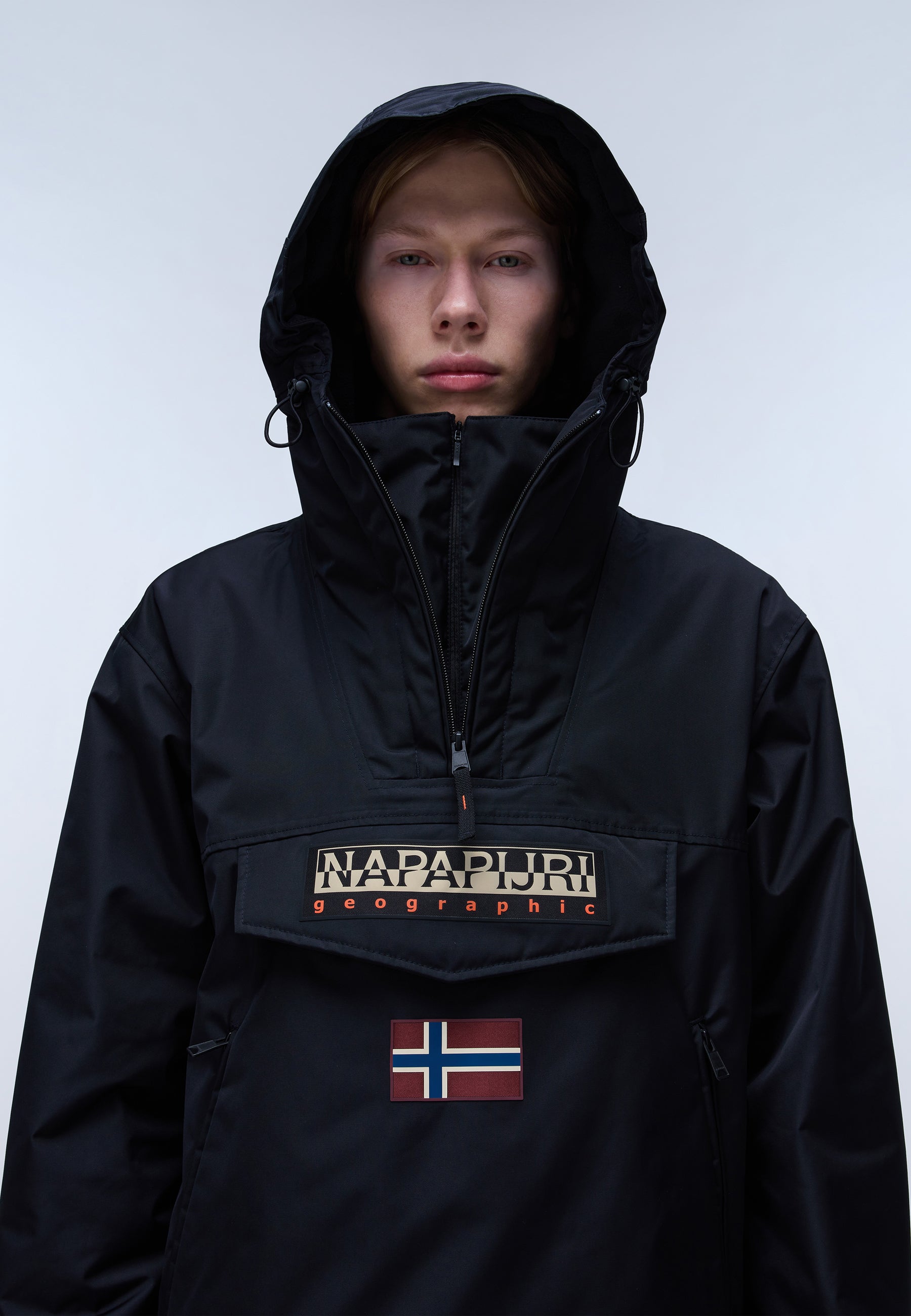 Anorakjacke RAINFOREST NEXT in Black Beauty Jacken Napapijri