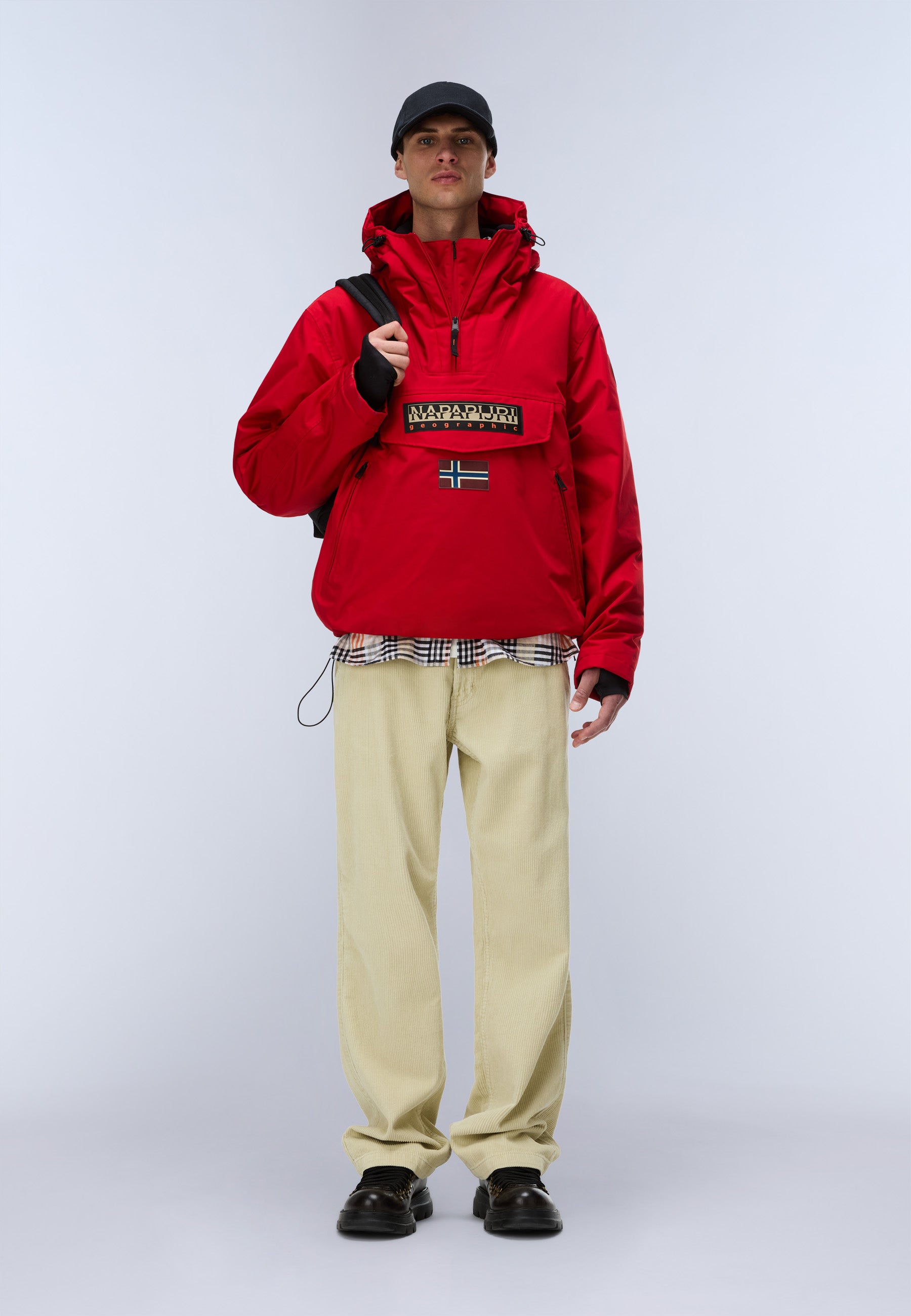 Anorakjacke RAINFOREST NEXT in Haute Red R1F Jacken Napapijri