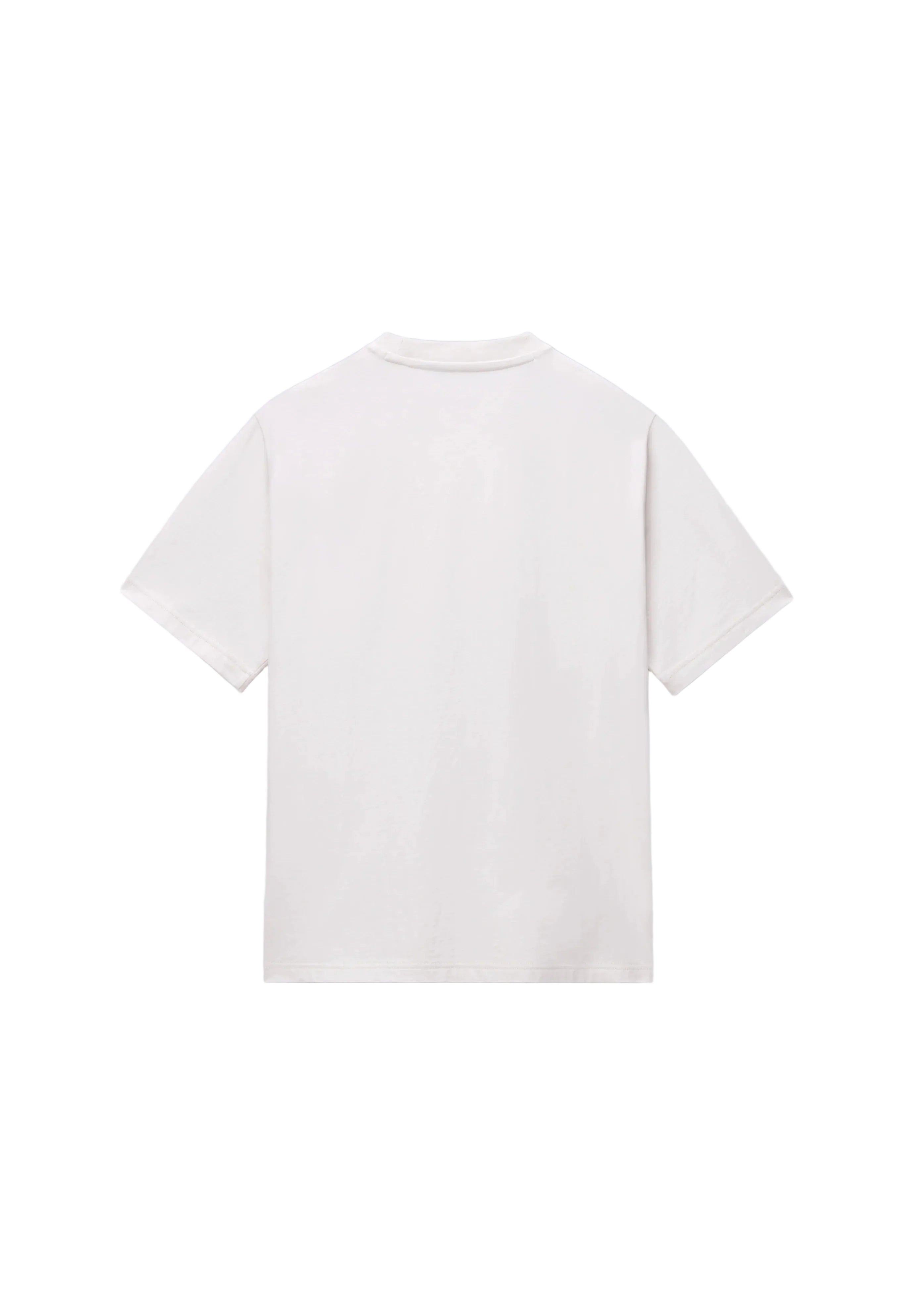 T-Shirt S-BOX LOGO SS 1 in White Whisper T-Shirts Napapijri