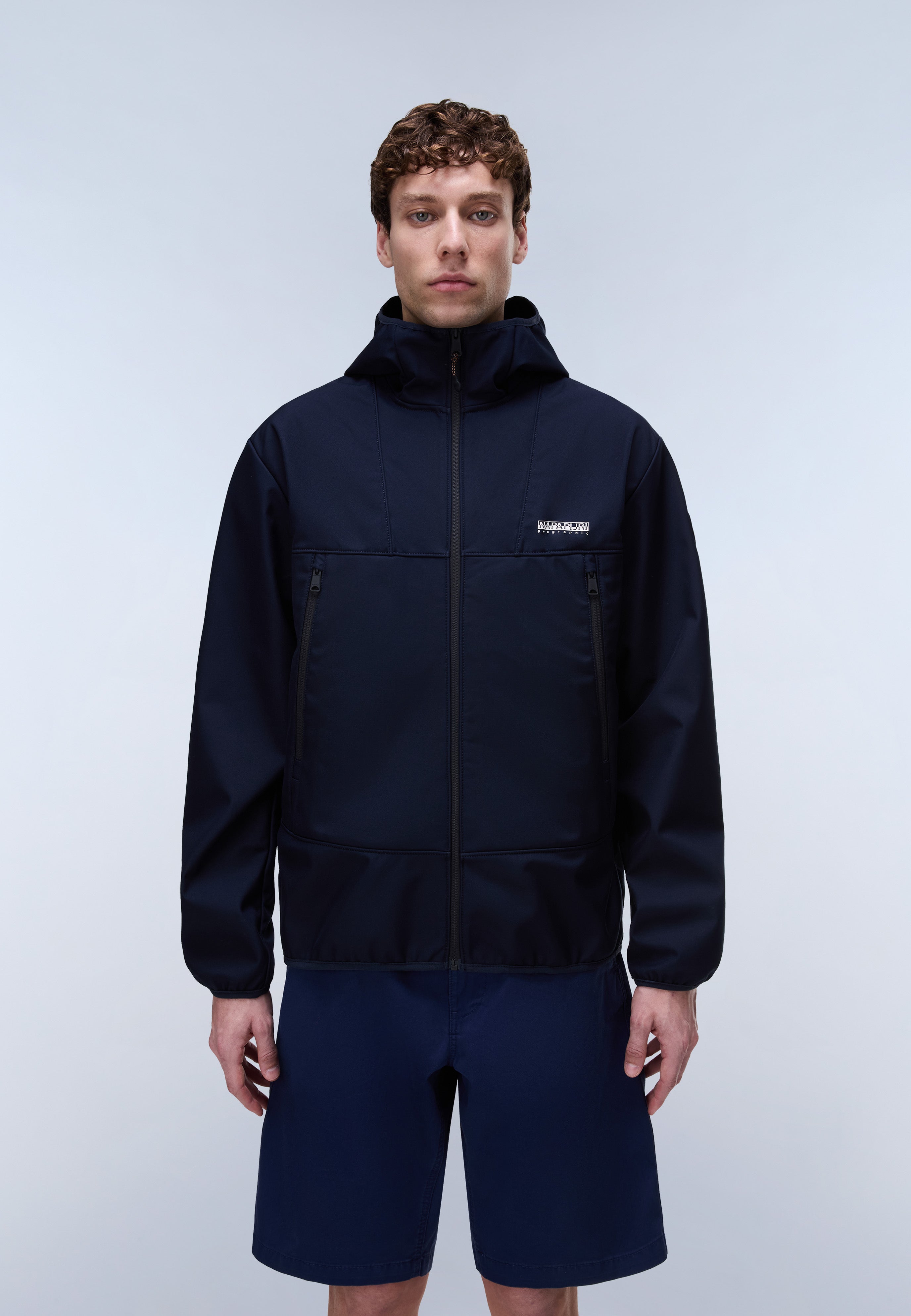 Jacke A-BIOIS in Blu Marine Jacken Napapijri