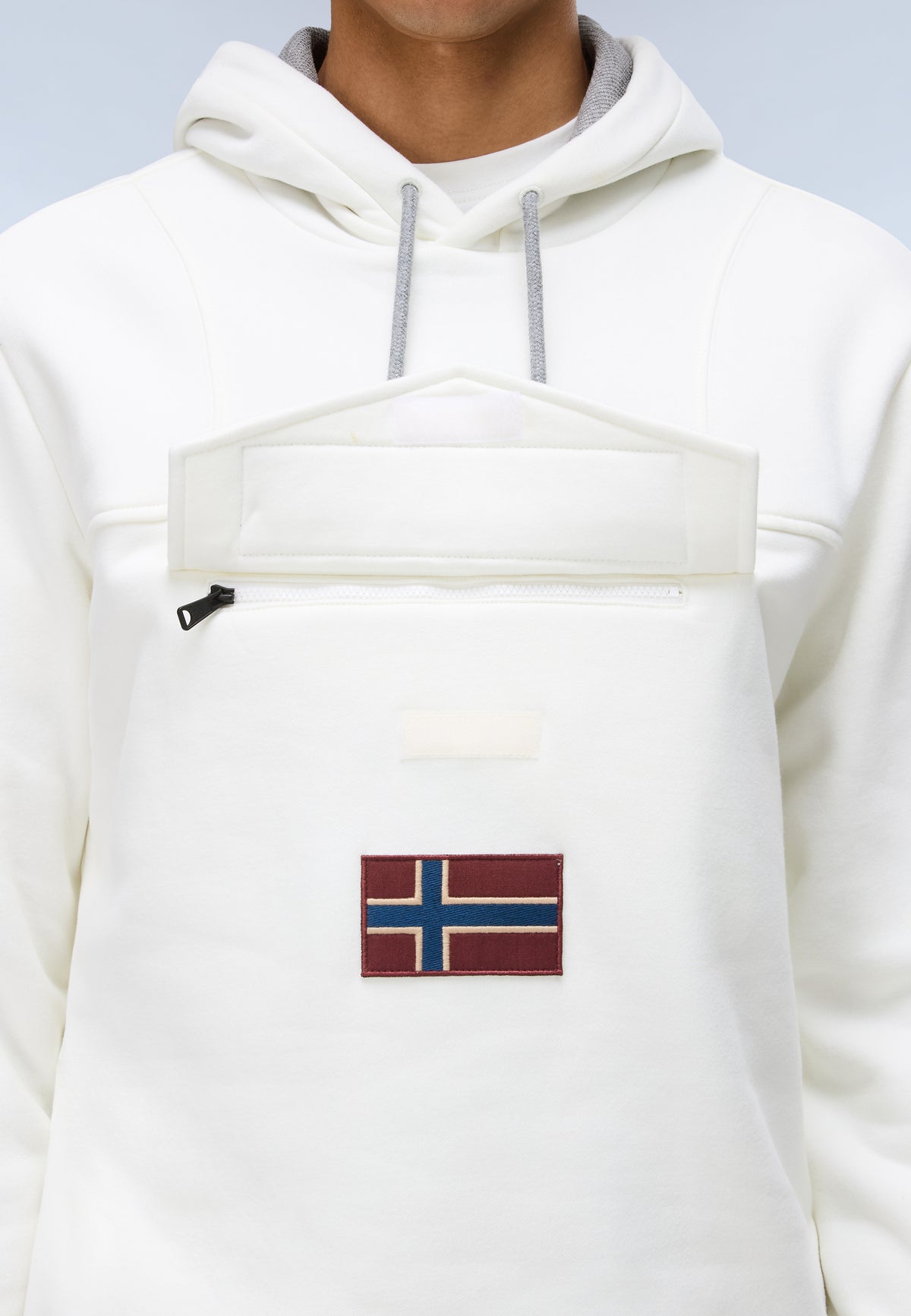 Kapuzenpullover BURGEE WINT 4 in White Heron Kapuzenpullover Napapijri