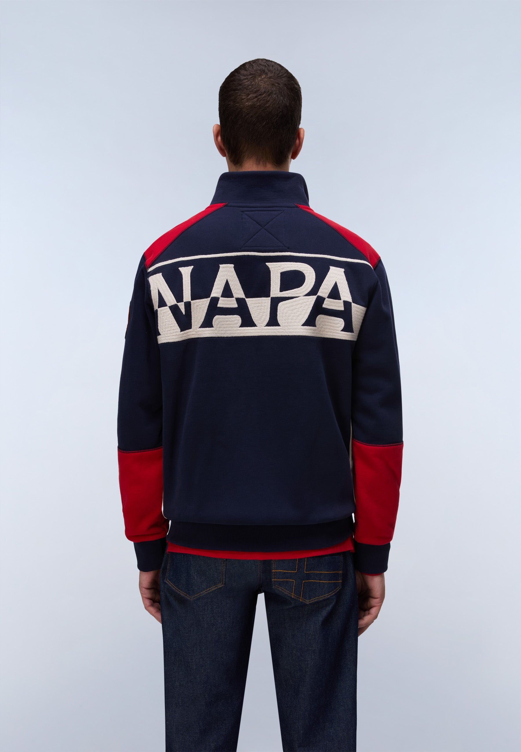 Sweatjacke B-ARCHIVE SWEAT FZ in CB Mru Sweatjacken Napapijri