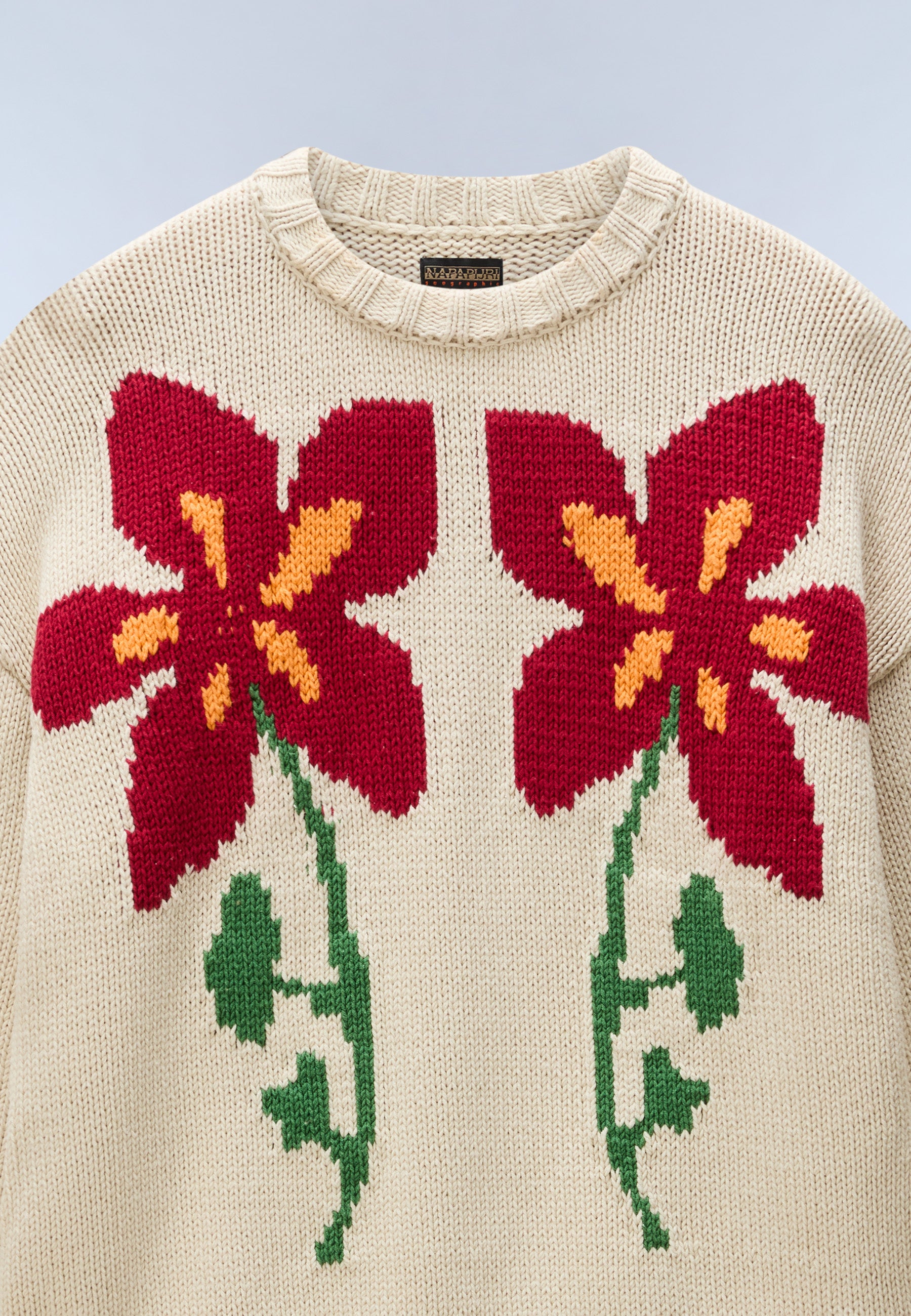Pullover D-BLOOM C W in Putty N5E Pullover Napapijri